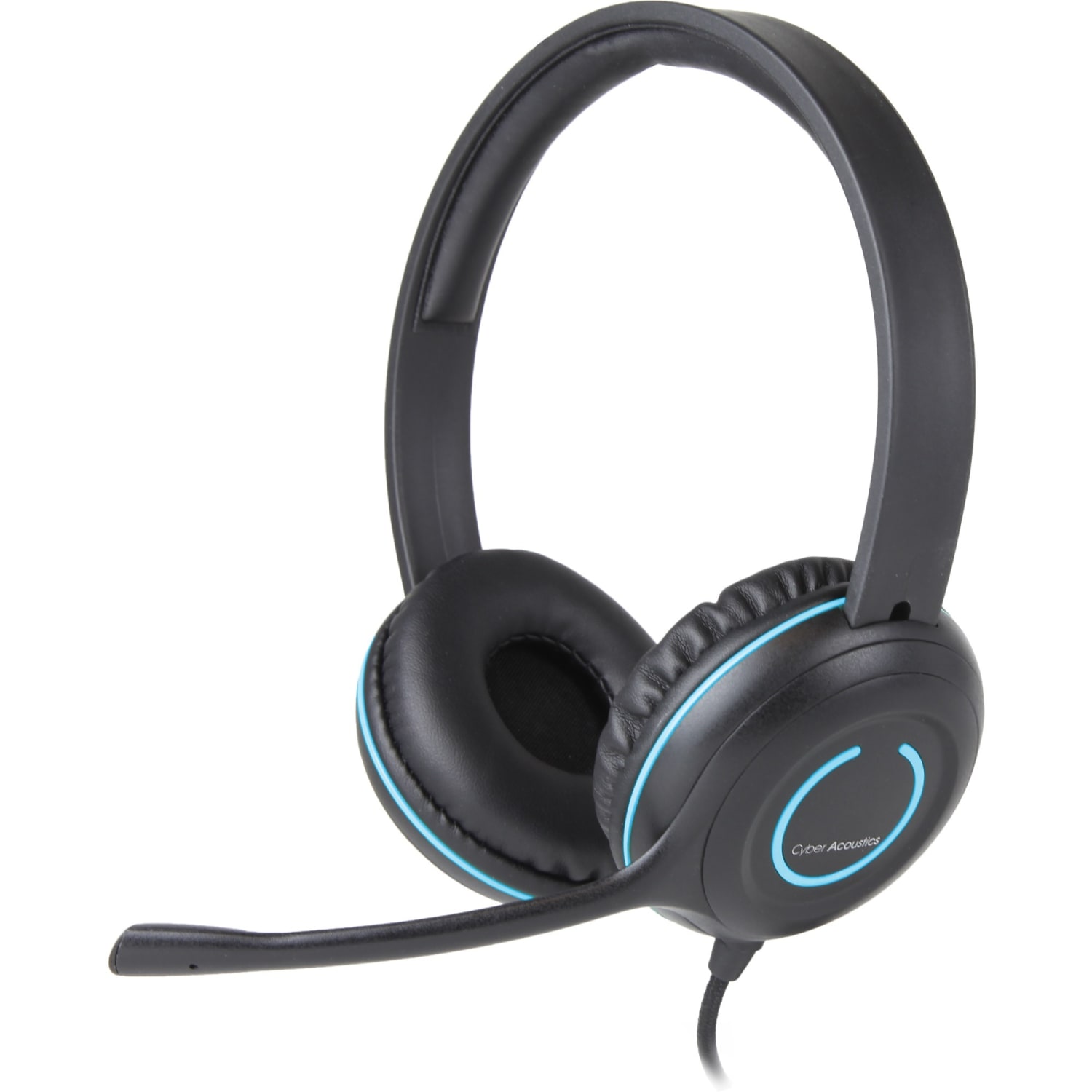 Cyber Acoustics AC-5008 USB Stereo Headset - Stereo - USB - Wired - 20 Hz to 20 kHz - Over-the-head - AC5008
