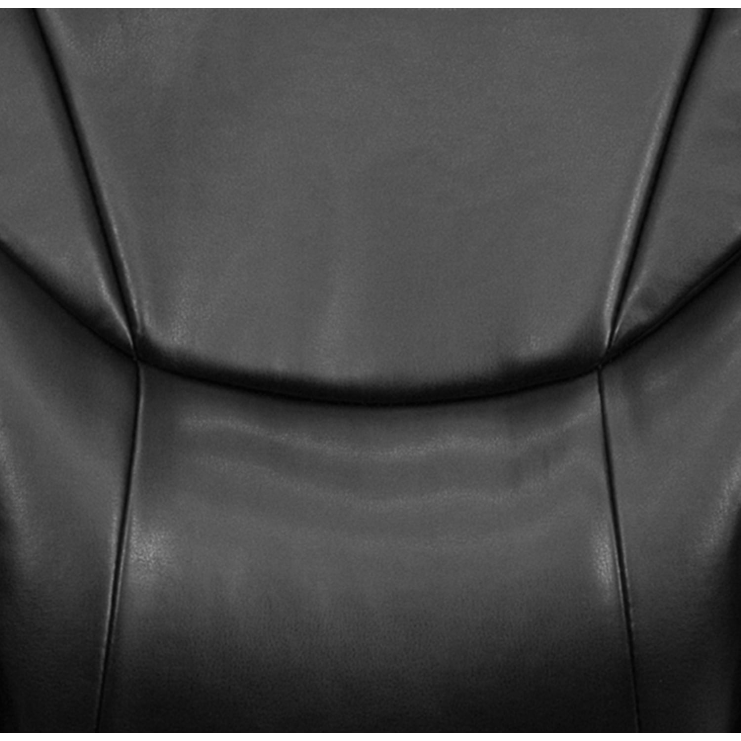 Flash Furniture Overstuffed Ergonomic LeatherSoft Faux Leather HighBack Swivel Chair Black PopularChairscom Flash Furniture Overstuffed Ergonomic LeatherSoft Faux Leather High Back Swivel Chair Black PopularChairscom