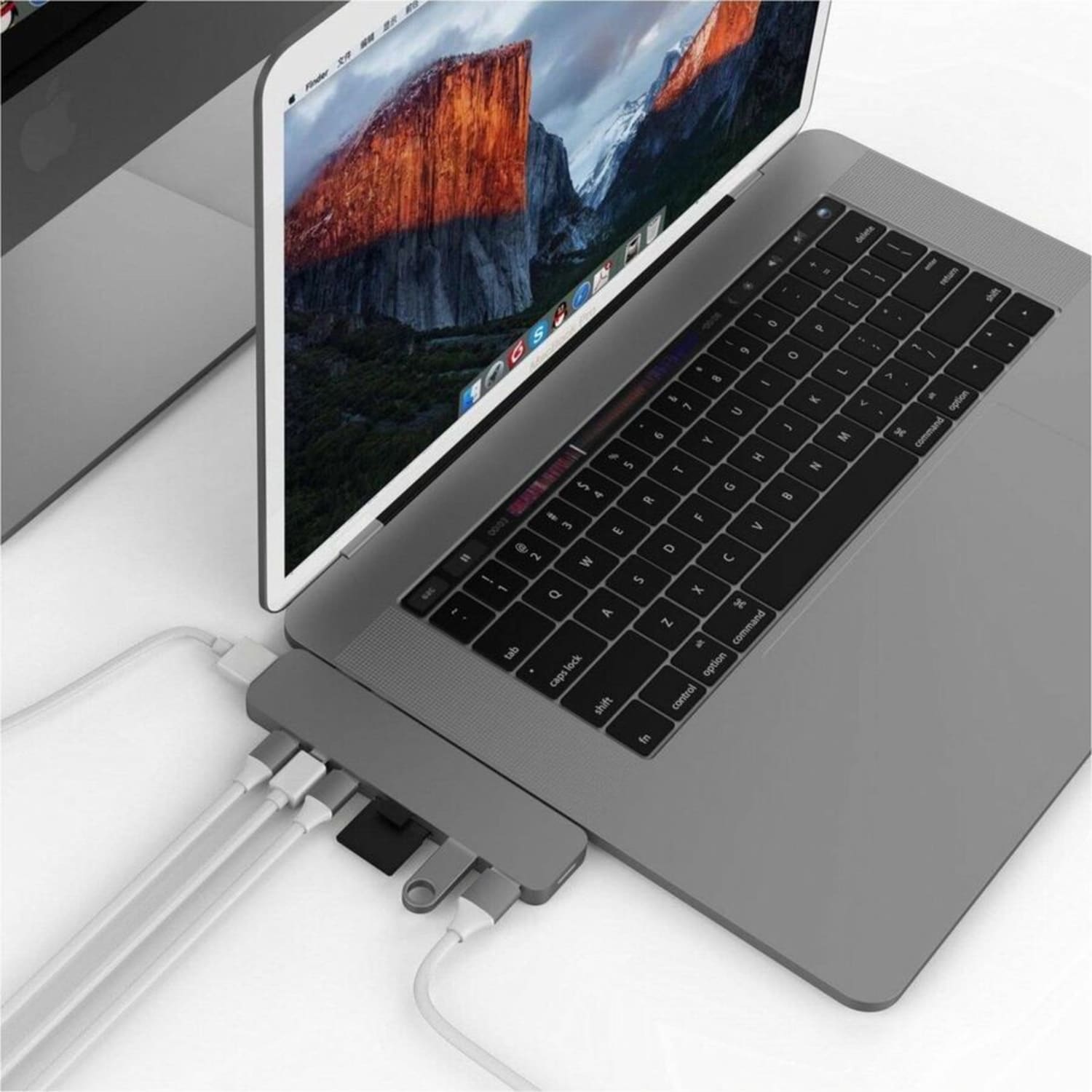 Targus Sanho HyperDrive PRO 8-in-2 USB-C Hub, 7/16inH x 1-1/4inW x 5-3/16inD, Space Gray, 00GF54 - Image 5