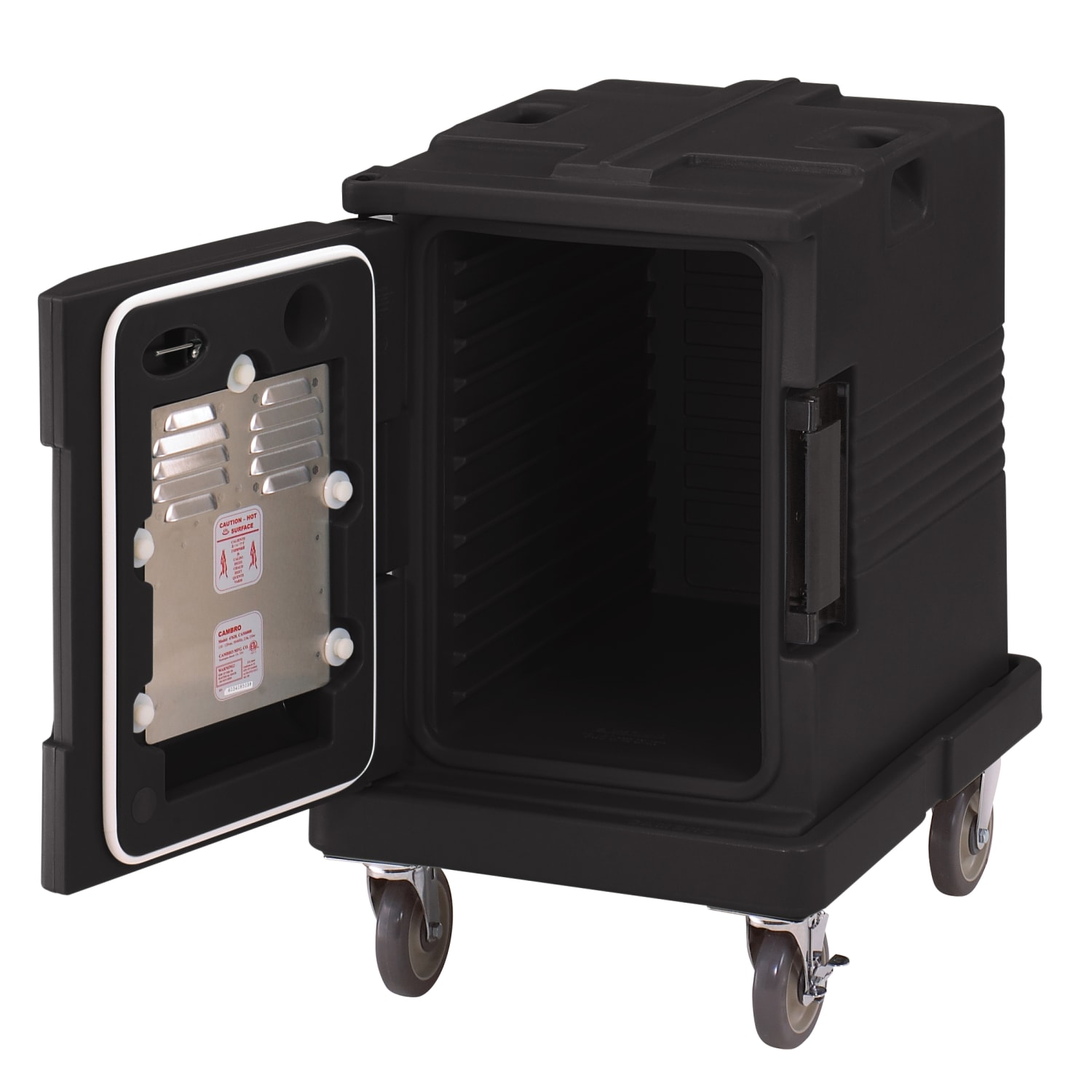 Cambro H-Series Ultra Pan Carrier, 24-3/4inH x 18-1/8inW x 26-3/8inD, Black - Image 4
