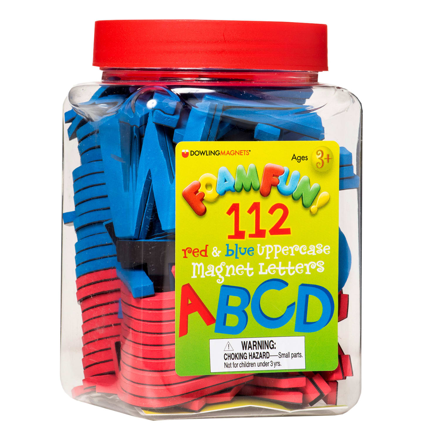 Dowling Magnets Foam Fun Magnet Letters Red & Blue Bundle - Image 4