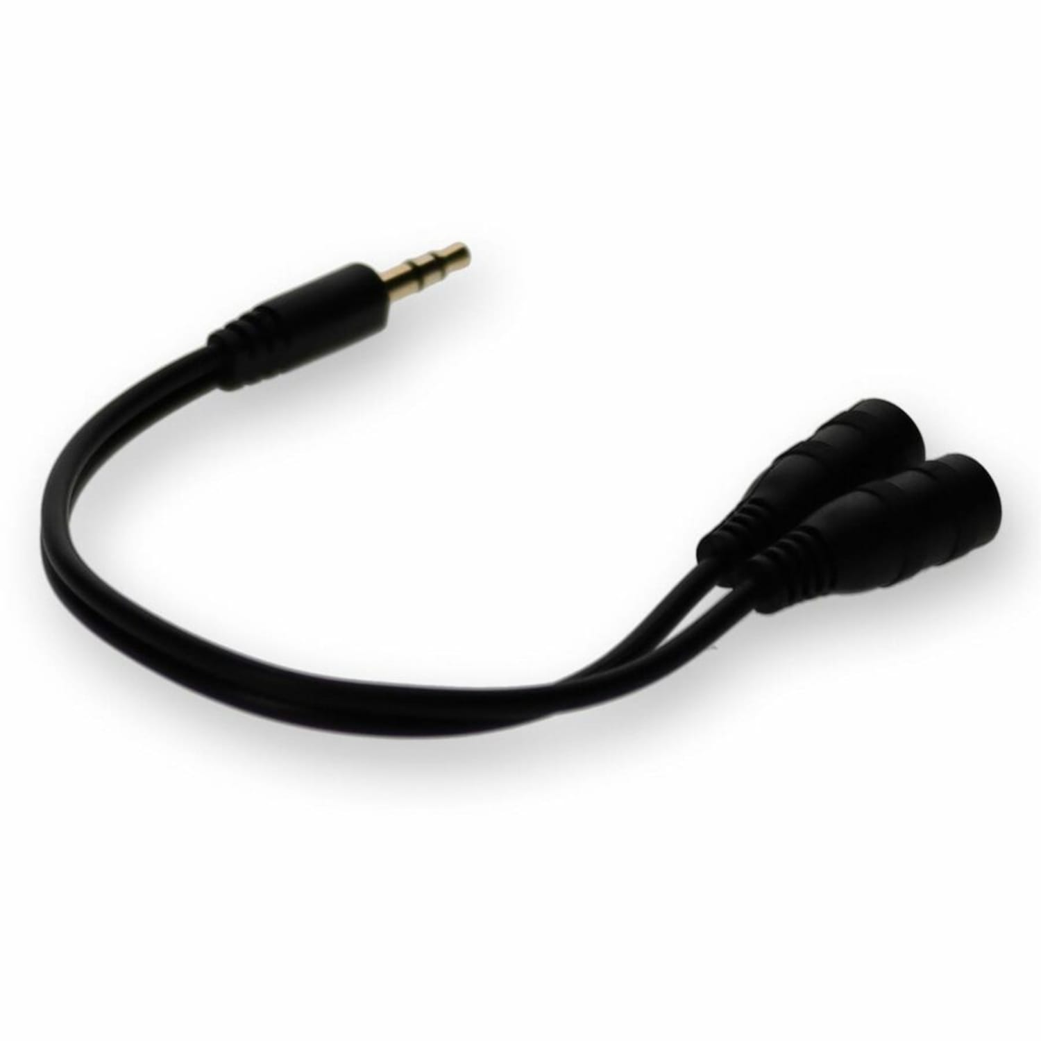 AddOn 5 Pack 8in 3.5mm Audio Splitter Cable - Audio splitter - mini-phone stereo 3.5 mm male to min - HSMFF5PK - Image 6