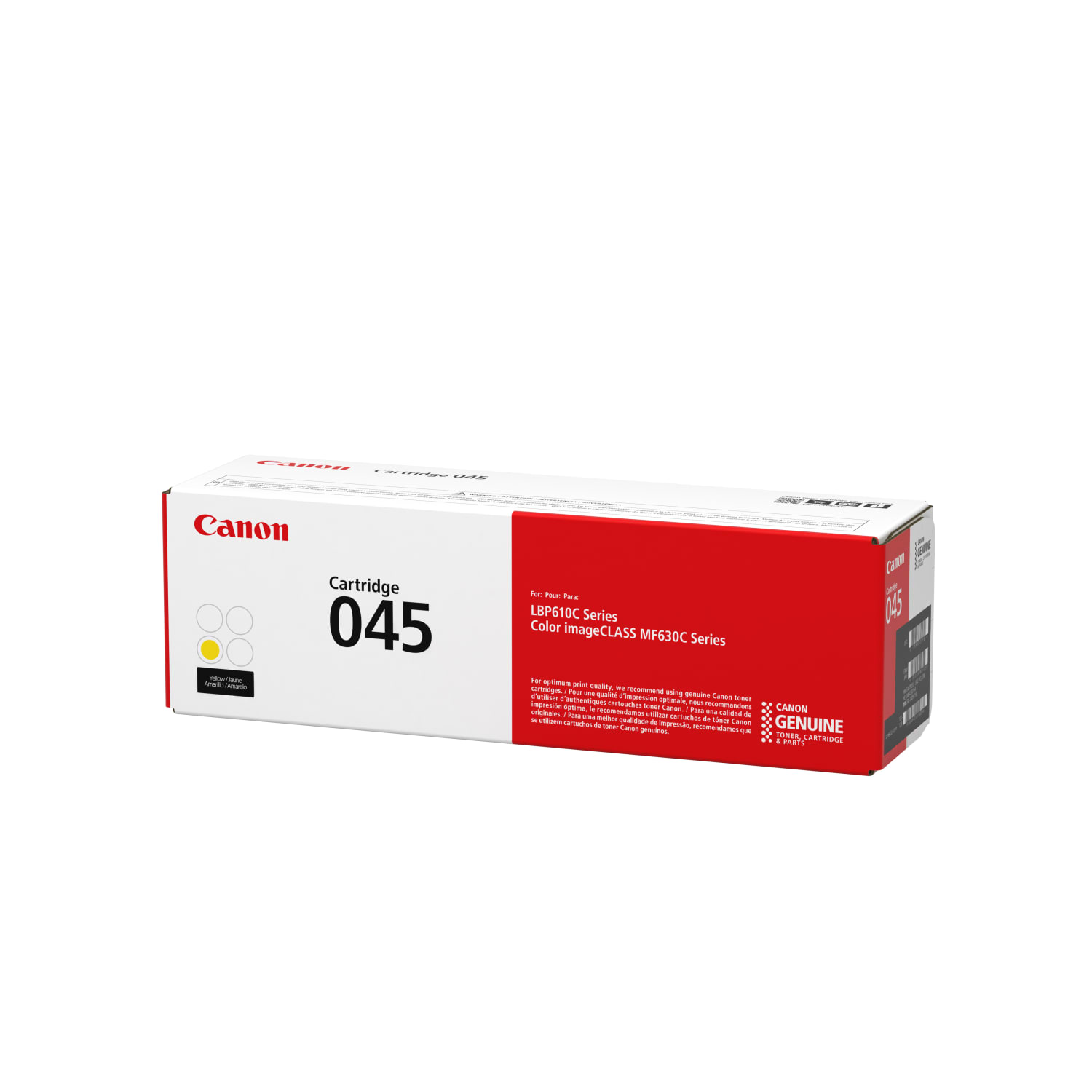 Canon 045 Yellow Toner Cartridge, 1239C001 - Image 3