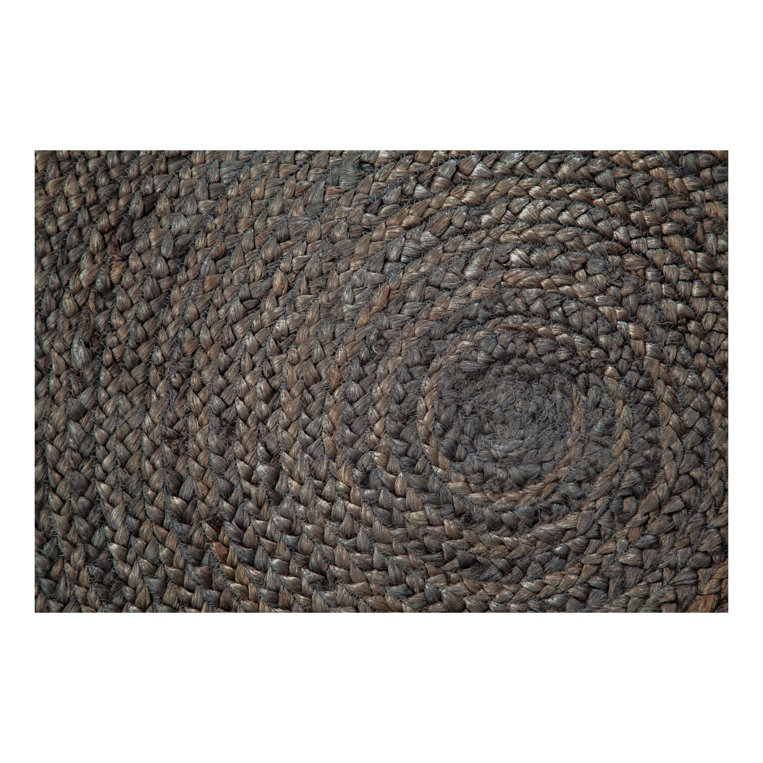 Anji Mountain Kerala Natural Jute Rug, 4ft, Gray - Image 4