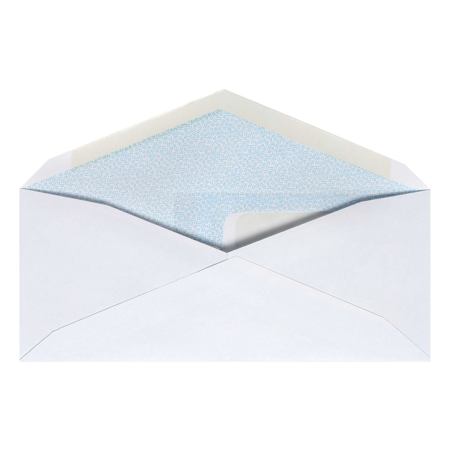 Office Depot Brand #8 5/8 Security Envelopes, Double Window, 3-5/8in x 8-5/8in, Gummed Seal, White, Box Of 500 - Image 3