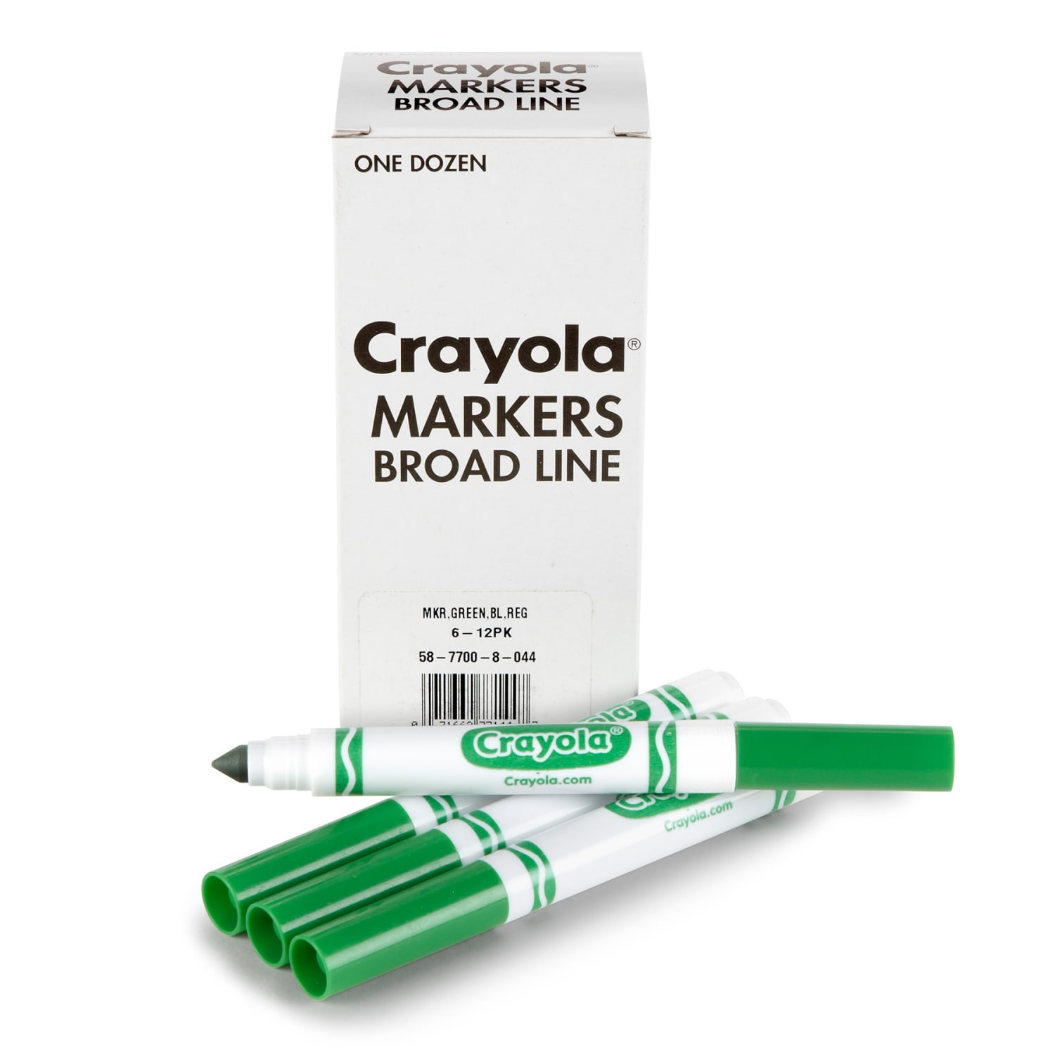 Crayola Bulk Markers, Conical Tip, Green, 12 Per Pack, Set Of 3 Packs - Image 3