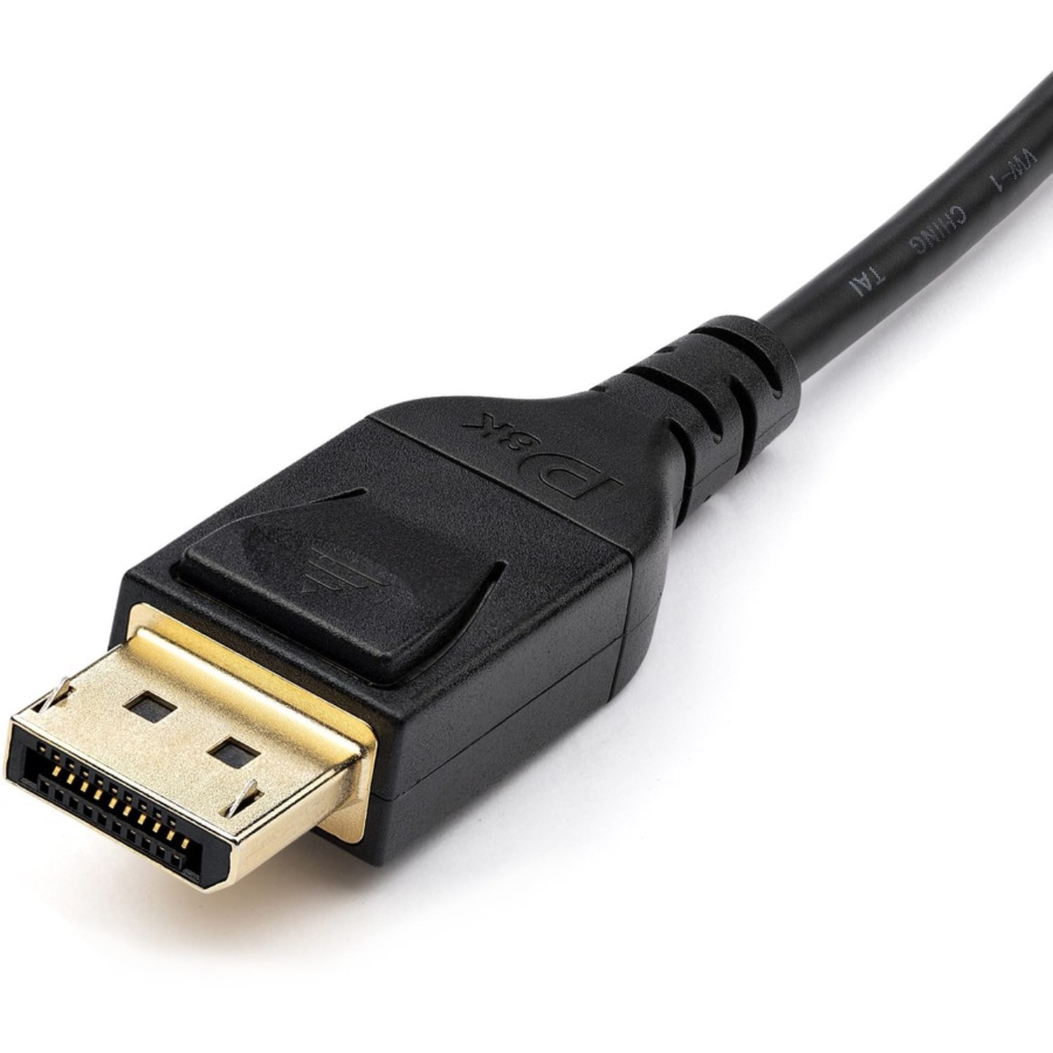 StarTech.com 6ft 2m VESA Certified Mini DisplayPort to DisplayPort 1.4 Cable, 8K 60Hz HBR3 HDR, Super UHD 4K 120Hz, mDP to DP Slim Cord - Image 3
