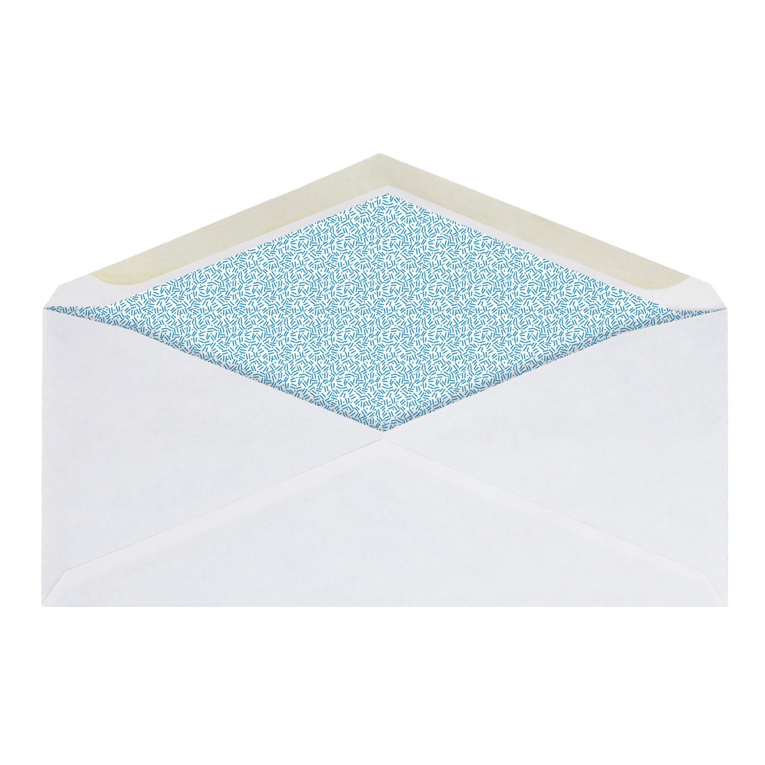 Office Depot Brand #10 Security Envelopes, 4-1/8in x 9-1/2in, Gummed Seal, White, Box Of 500 - Image 3