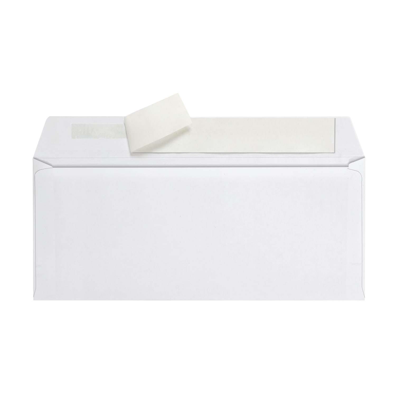 Office Depot Brand Envelopes, 4-1/8in x 9-1/2in, Clean Seal, White, Box Of 500 - Image 3
