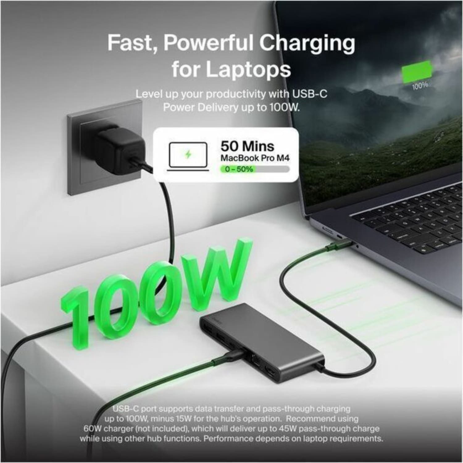 Belkin 8-Port Portable USB-C Hub - Image 5