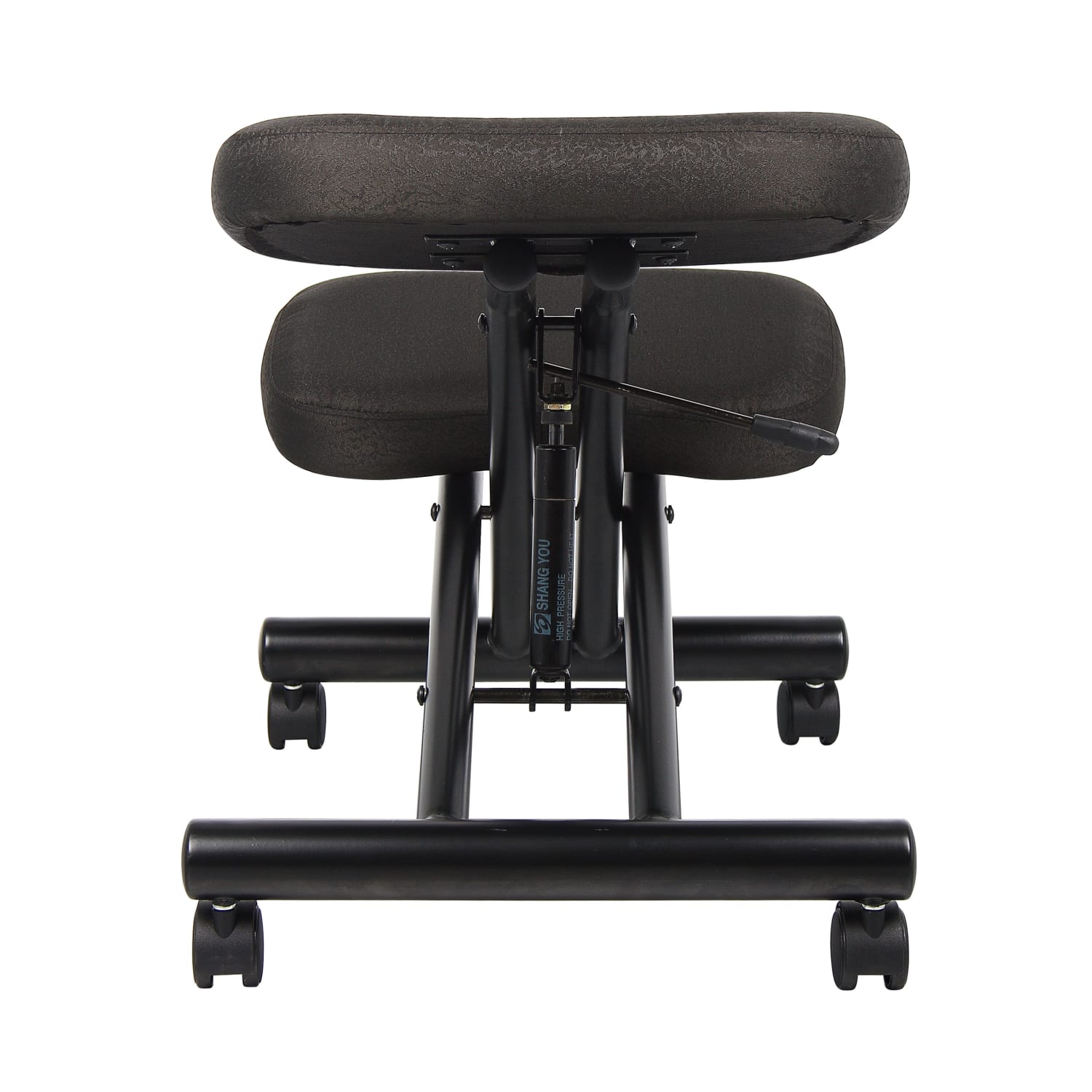 Boss Office Products Ergonomic Kneeling Stool, 25inH x 19 1/2inW x 26inD, Black - Image 4
