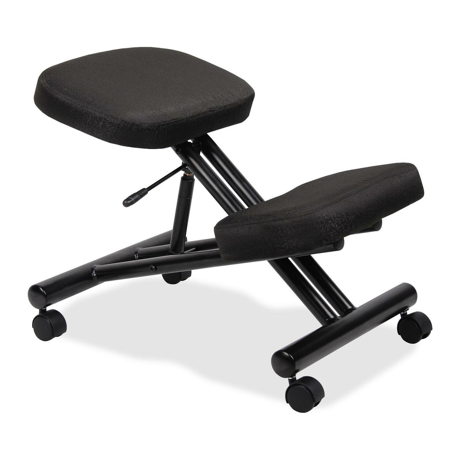 Boss Office Products Ergonomic Kneeling Stool, 25inH x 19 1/2inW x 26inD, Black - Image 6