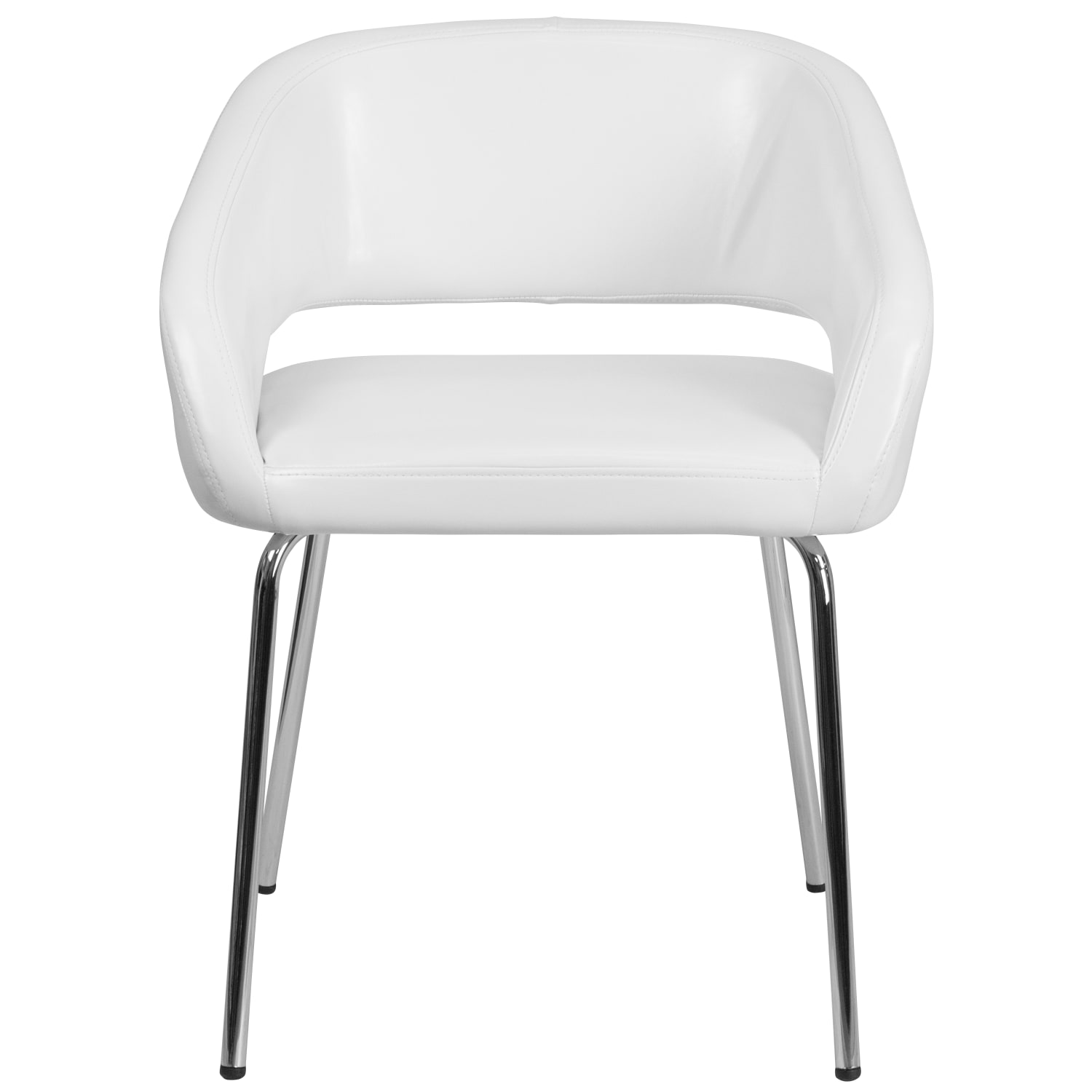 Flash Furniture Fusion Contemporary LeatherSoft Faux Leather Side Reception Chair White PopularChairscom Flash Furniture Fusion Contemporary LeatherSoft Faux Leather Side Reception Chair White PopularChairscom