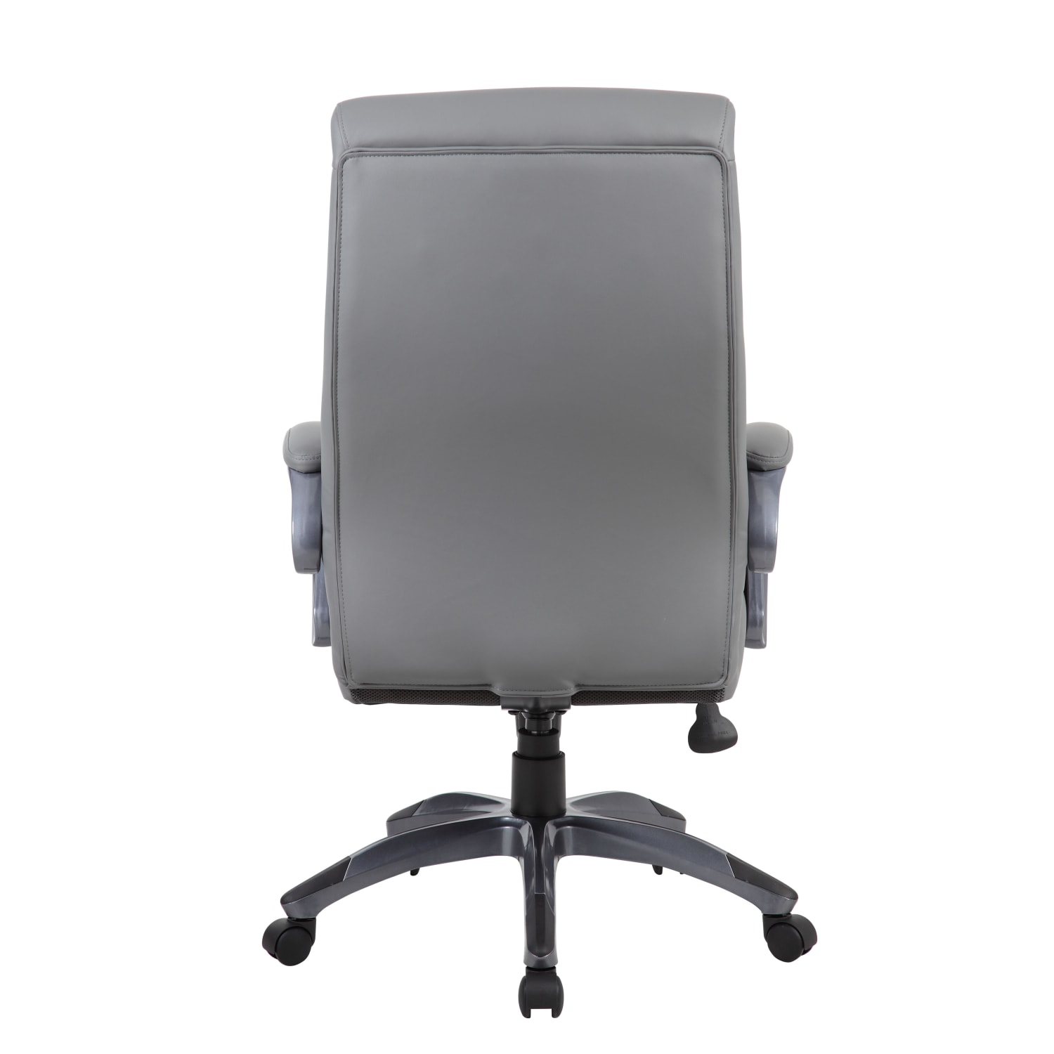 Boss Office Products Ergonomic High-Back Chair, Gray/Gun Metal - Image 3