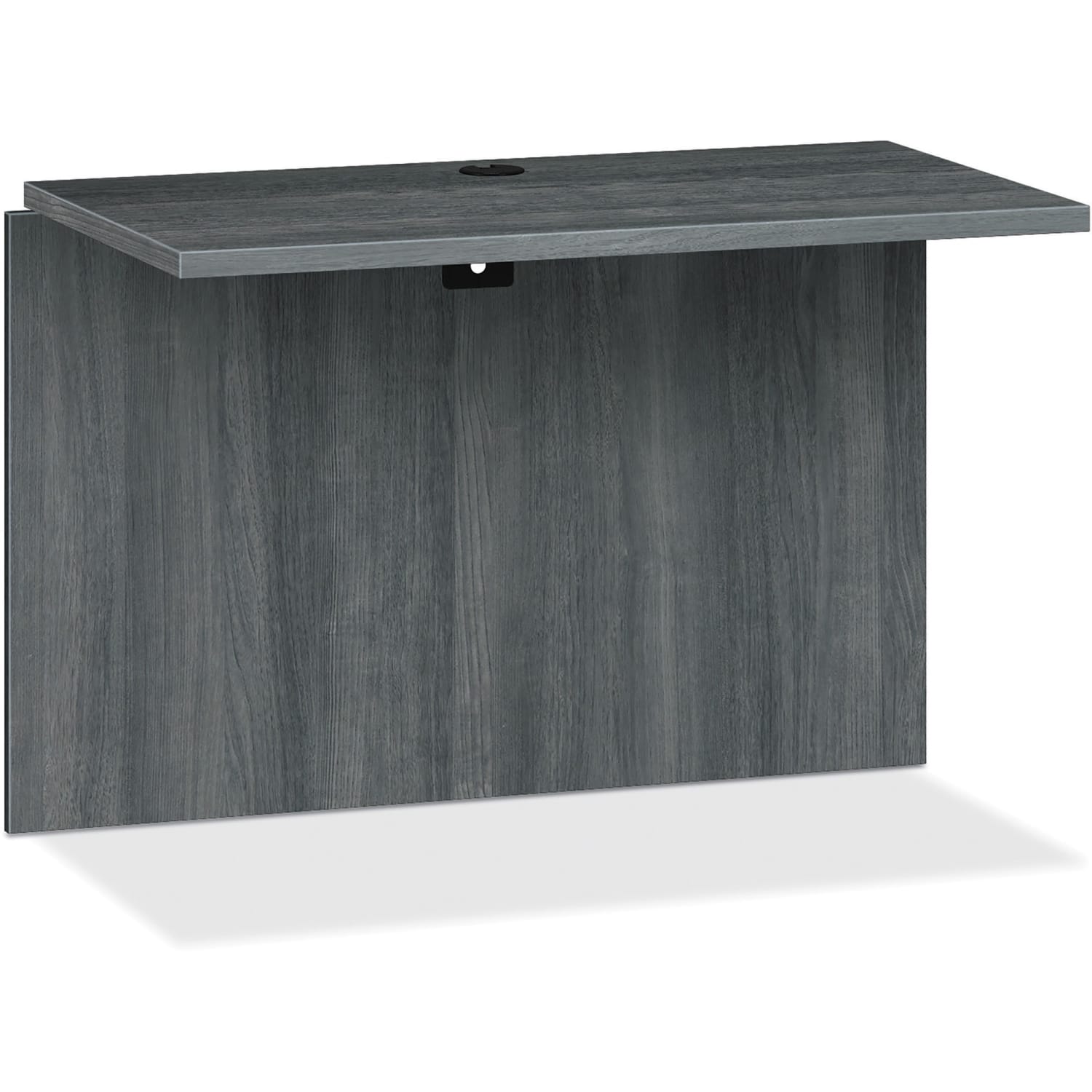 HON 10500 Series 45inW Credenza Desk, Teak - Image 3