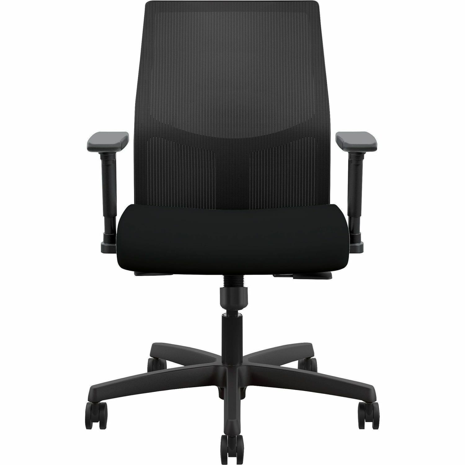 HON Ignition Fabric High-Back Task Chair, 41% Recycled, Black - Image 5