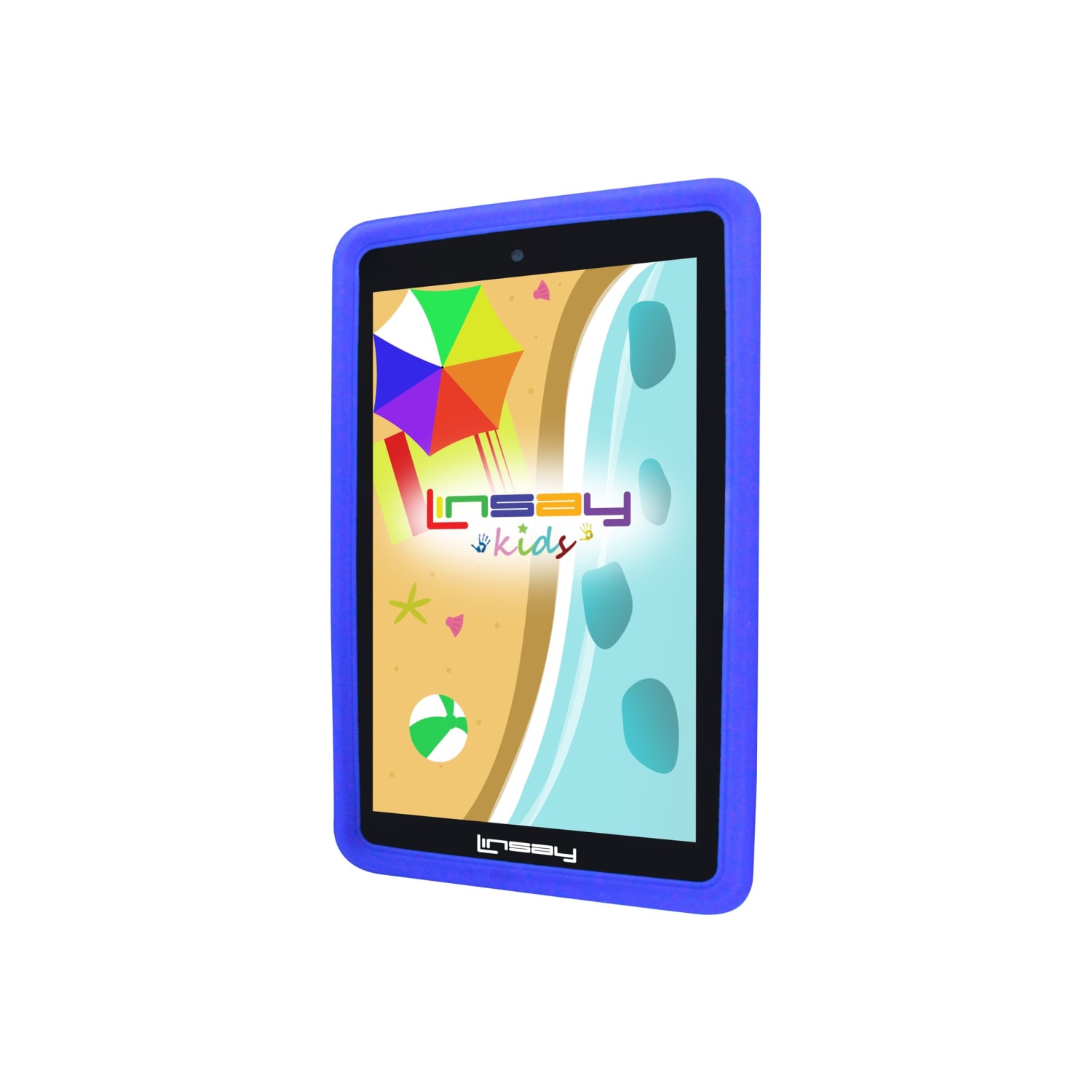 Linsay 7inTablet, 2GB Memory, 64GB Storage, Android 13, Blue Kids LED - Image 4
