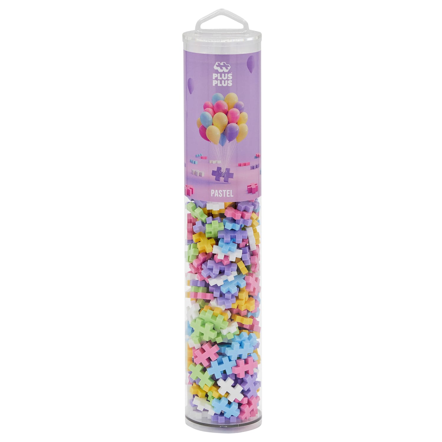 Plus-Plus Building Blocks 240-Piece Tube, Pastel - Image 6