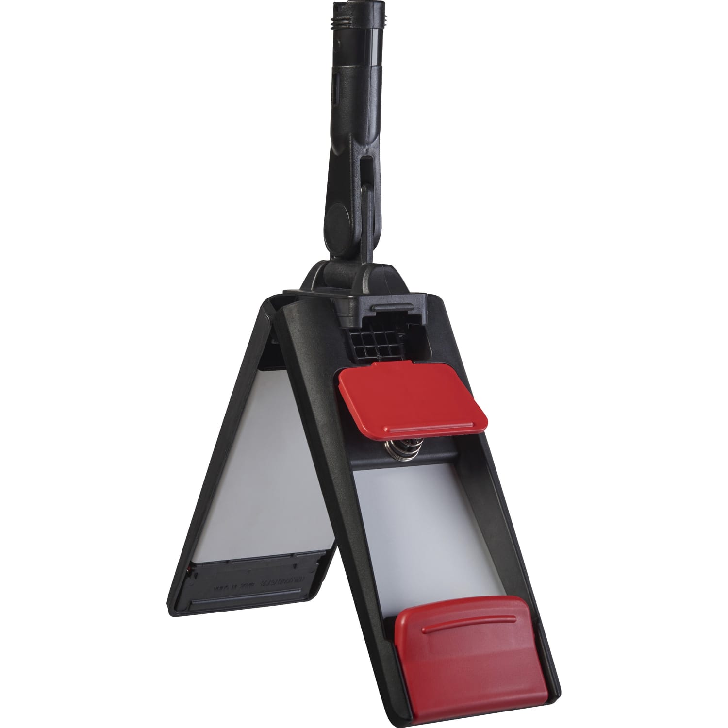 Rubbermaid Commercial Plastic Flat Mop Frame, 18-1/4in x 4in, Black/Gray/Red - Image 3
