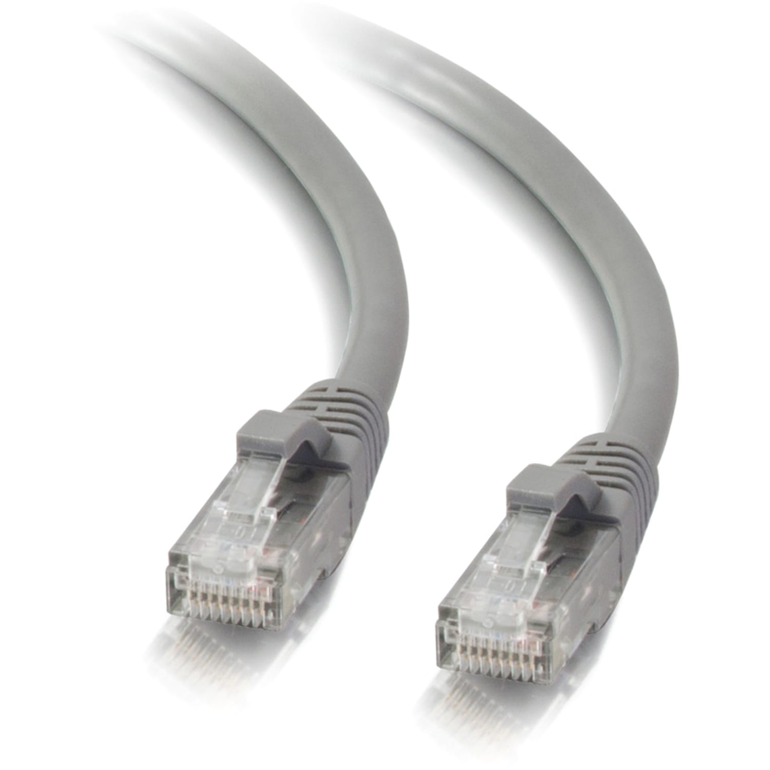 C2G 15ft Cat5e Snagless Unshielded (UTP) Network Patch Ethernet Cable-Gray, 22013 - Image 6