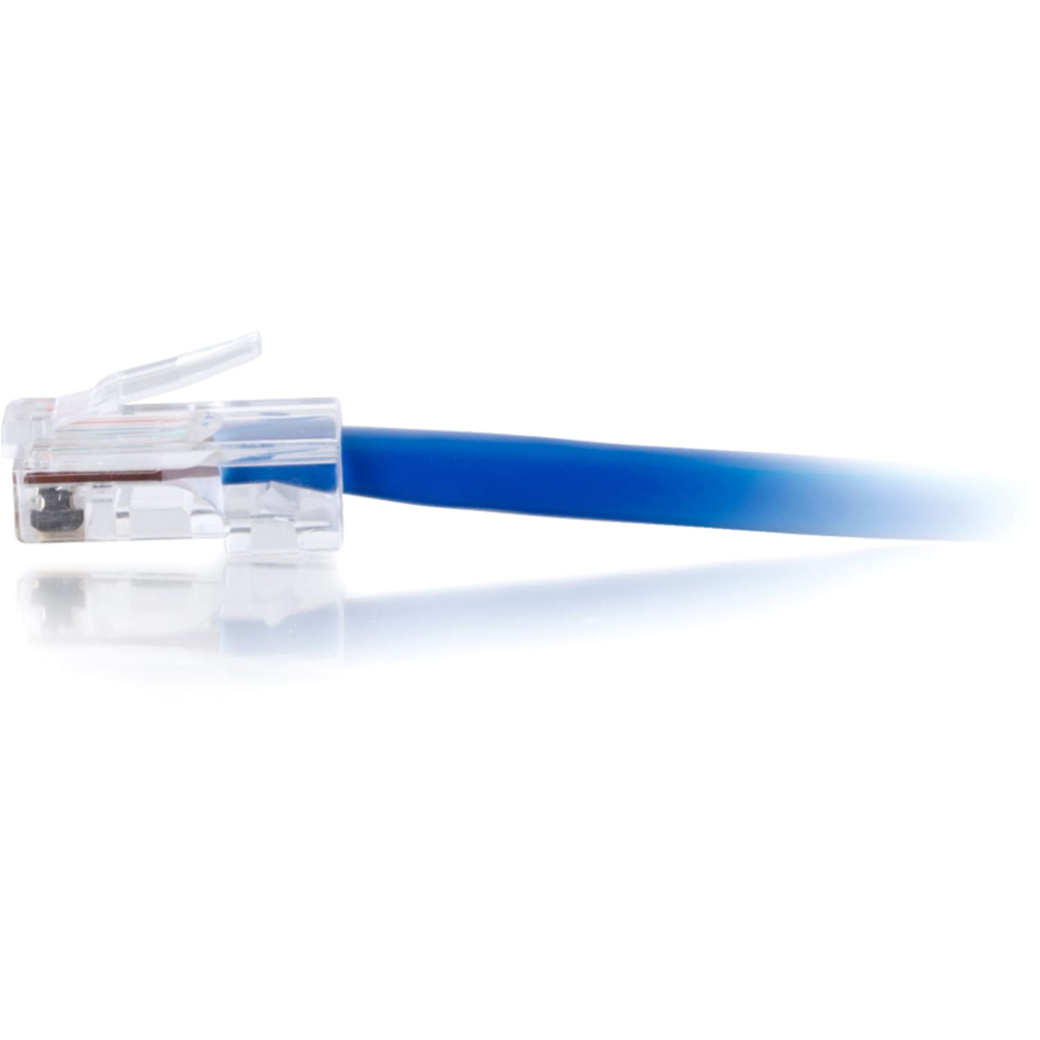 C2G 1ft Cat5e Non-Booted Unshielded Network Patch Ethernet Cable - Blue - Category 5e for Network Device - RJ-45 Male - RJ-45 Male - 1ft - Blue - Image 5
