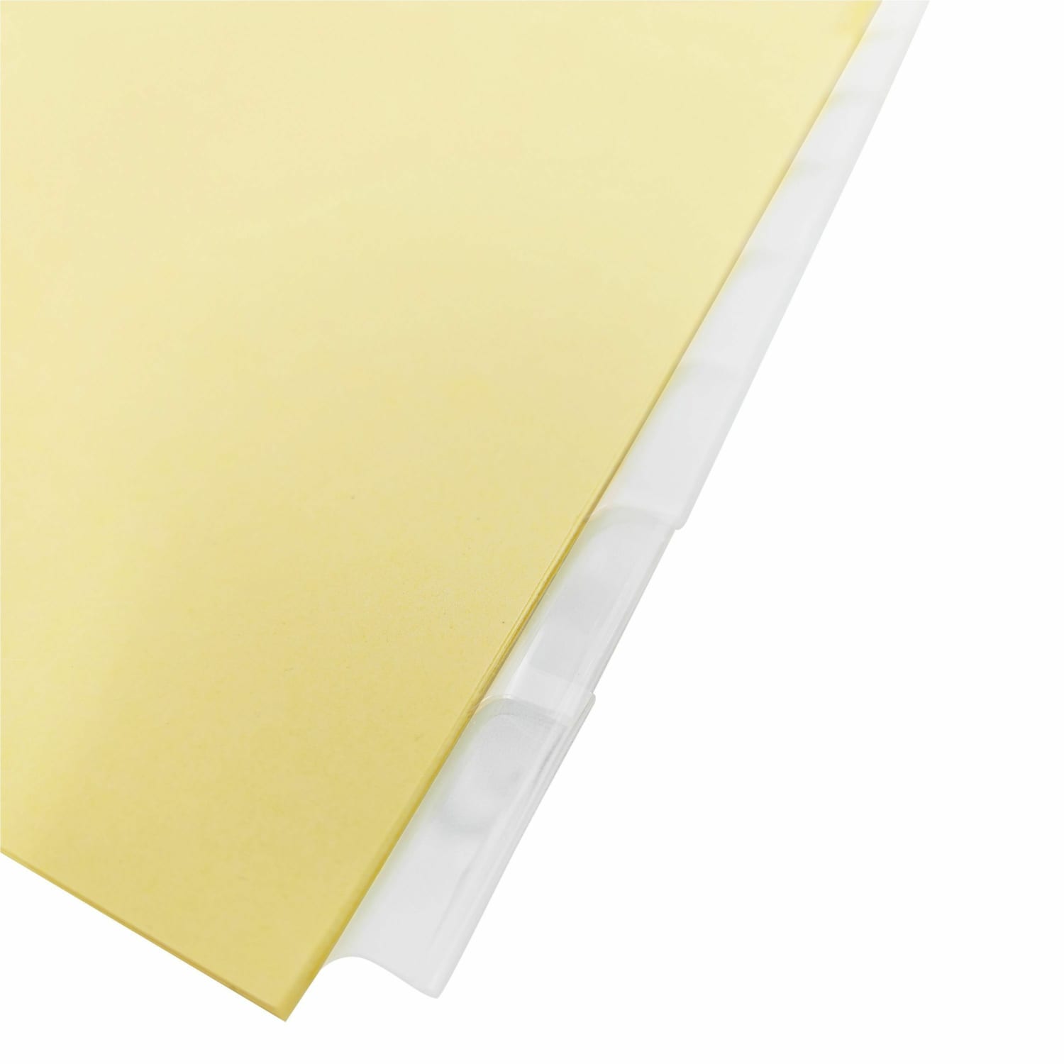 Business Source Ring Binder Indexes, 8-1/2in x 11in, Buff, Set of 8 - Image 6