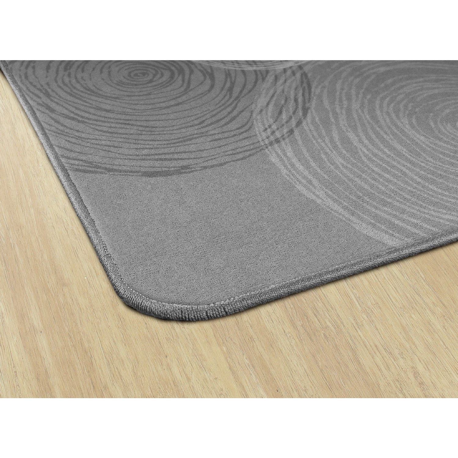 Flagship Carpets Kaleidoscope Rectangular Rug, 48in x 72in, Gray - Image 4
