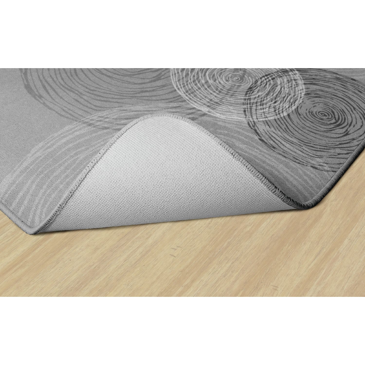 Flagship Carpets Kaleidoscope Rectangular Rug, 48in x 72in, Gray - Image 5