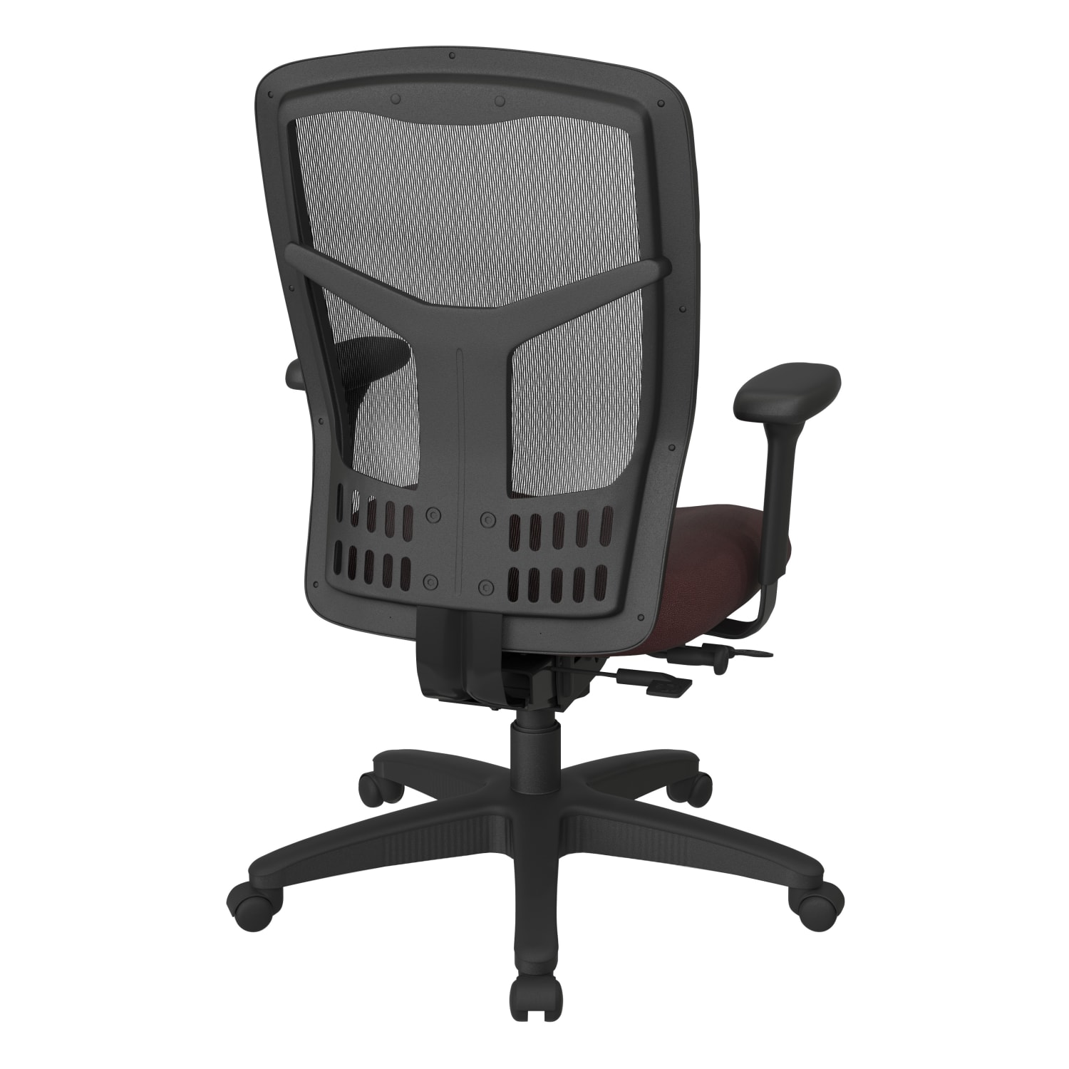 Office Star ProGrid Mesh High-Back Managers Chair, Icon Burgundy - Image 4