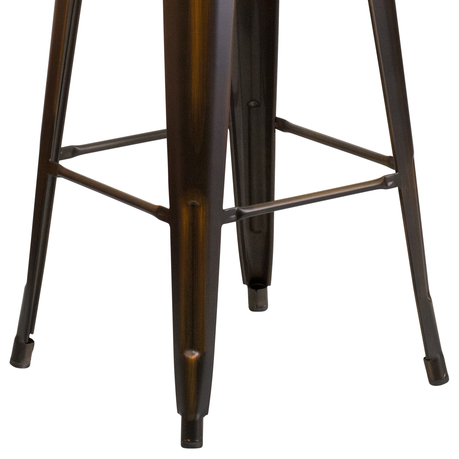 Flash Furniture 30inH Backless Distressed Bar Stool Copper PopularChairscom Flash Furniture 30inH Backless Distressed Bar Stool Copper PopularChairscom
