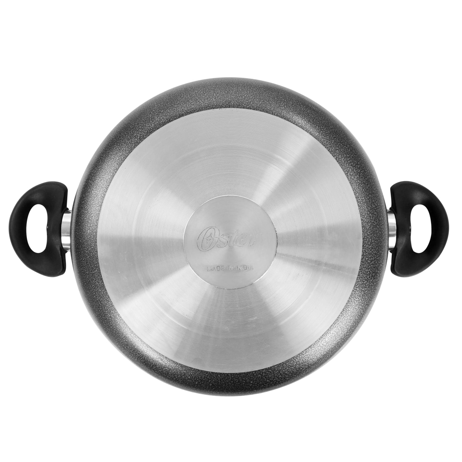 Oster Pallermo 5-Quart Aluminum Non-Stick Dutch Oven, Charcoal - Image 5