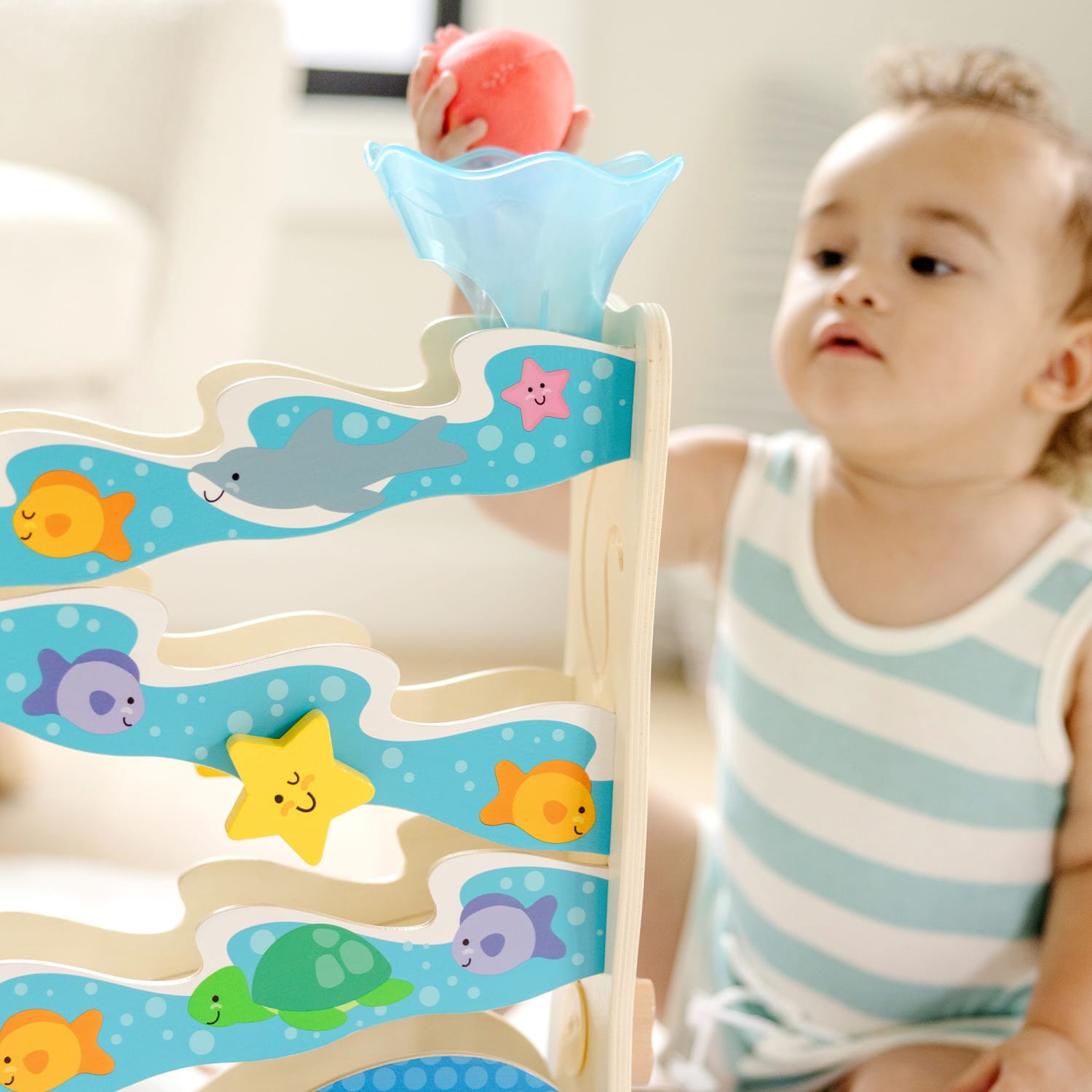 Melissa & Doug Rollables Ocean Slide - Image 6