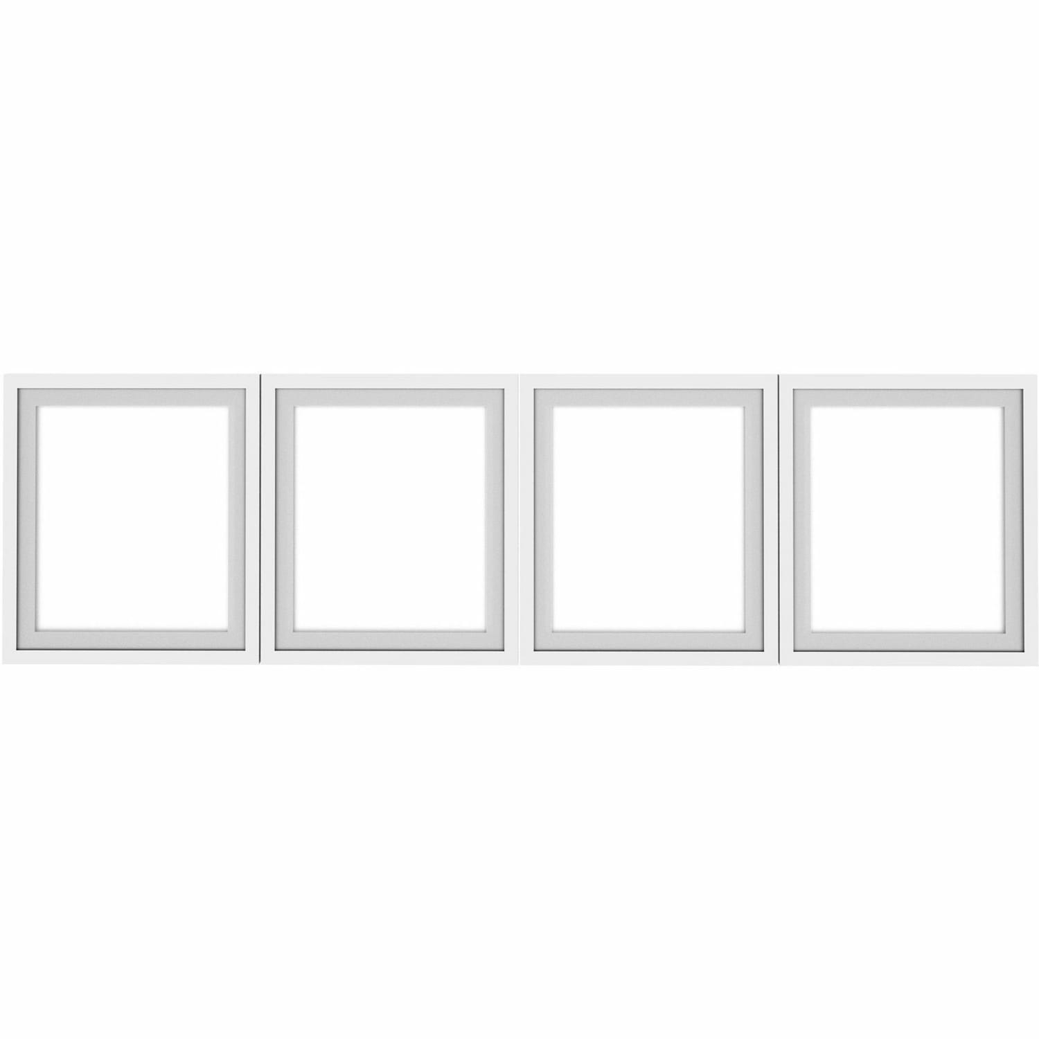 Lorell Desk-Mount Hutch Frosted Glass Door - Finish: Frost - For Hutch - Image 3