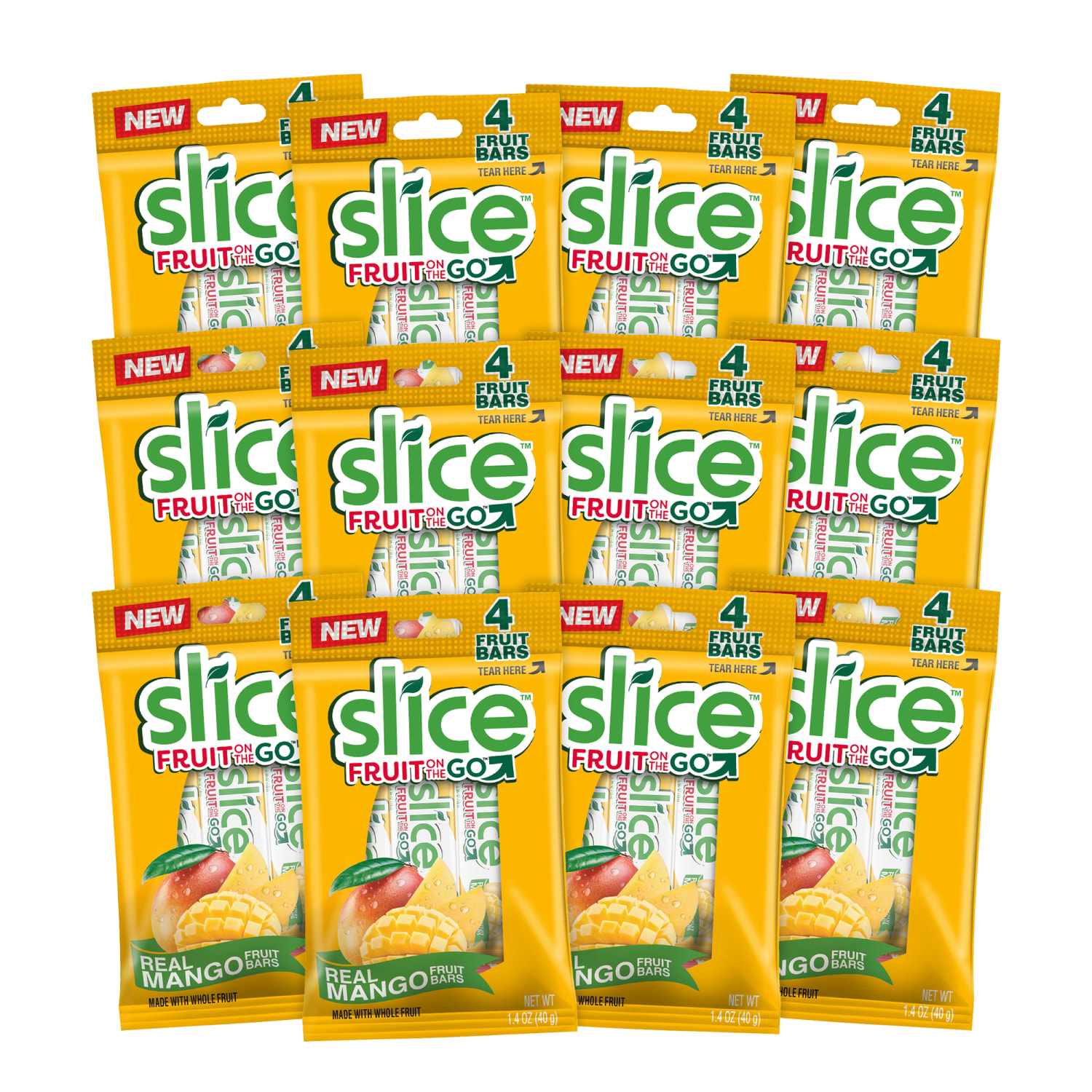 Slice Fruit On The Go Mango, 1.4 Oz, Box Of 12 Bars - Image 5