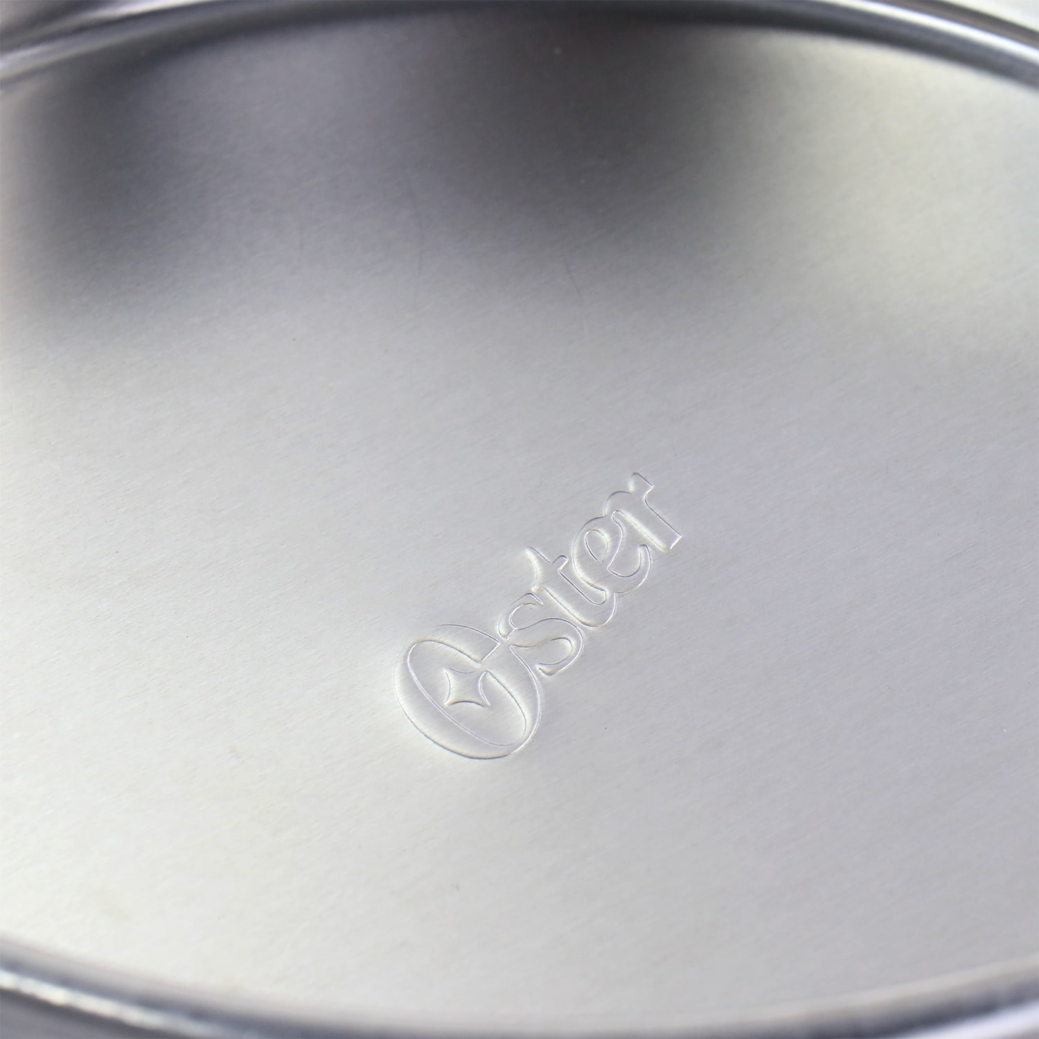 Oster Baker's Glee 9in Aluminum Round Cake Pan, Silver - Image 6