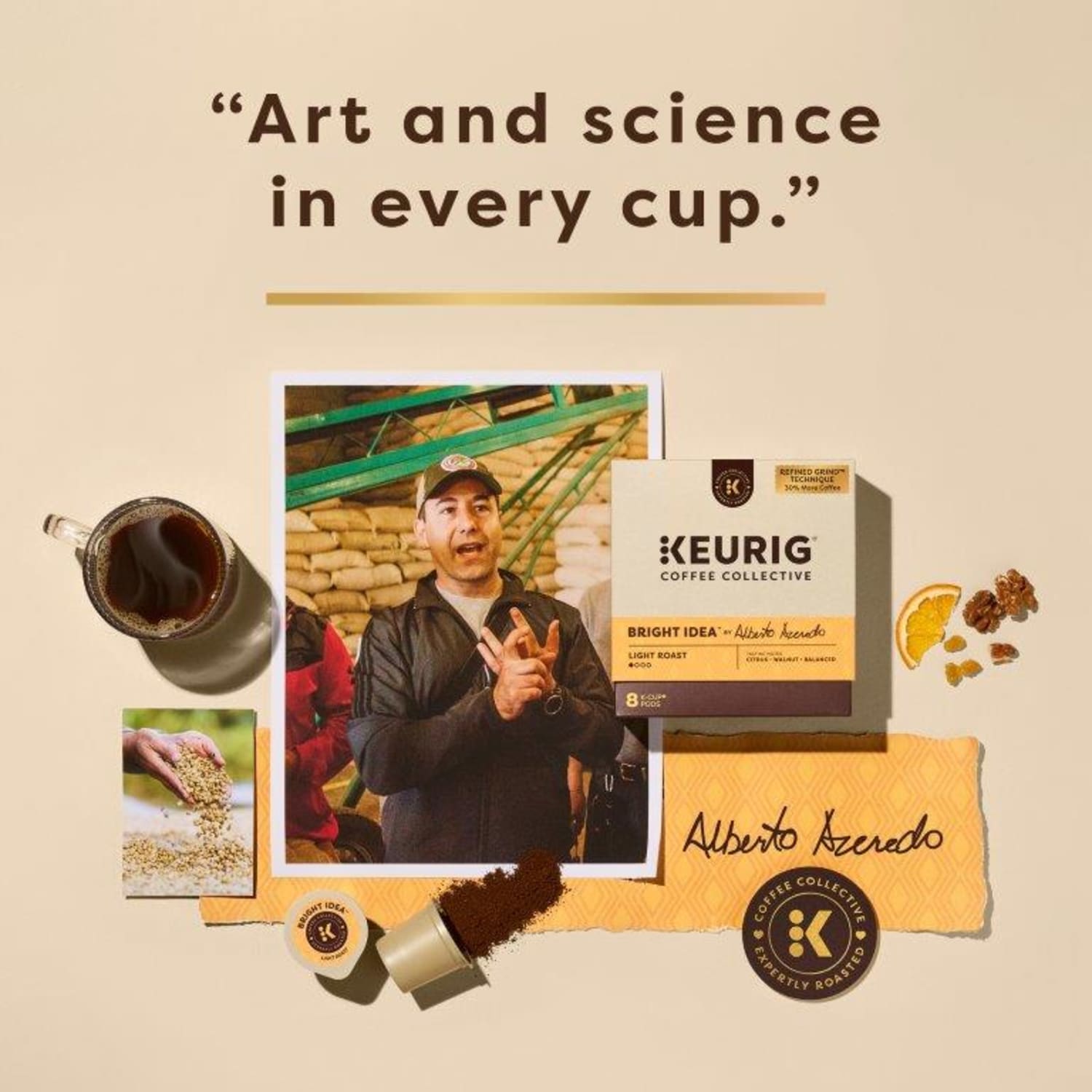 Keurig Coffee Collective Bright Idea Single-Serve K-Cup Pods, Light Roast Coffee, 20 Count - Image 6