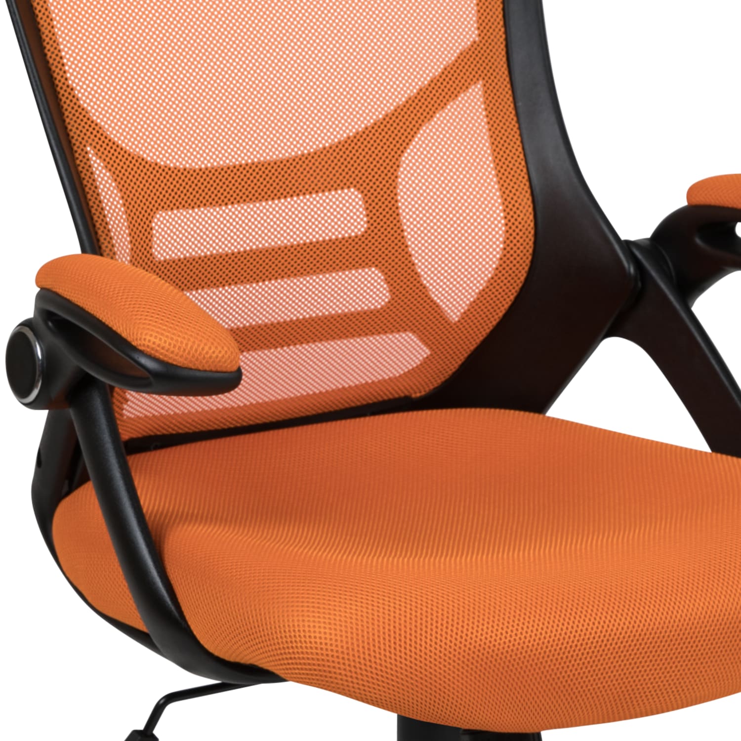 Flash Furniture Ergonomic Mesh High-Back Office Chair, Orange - Image 10