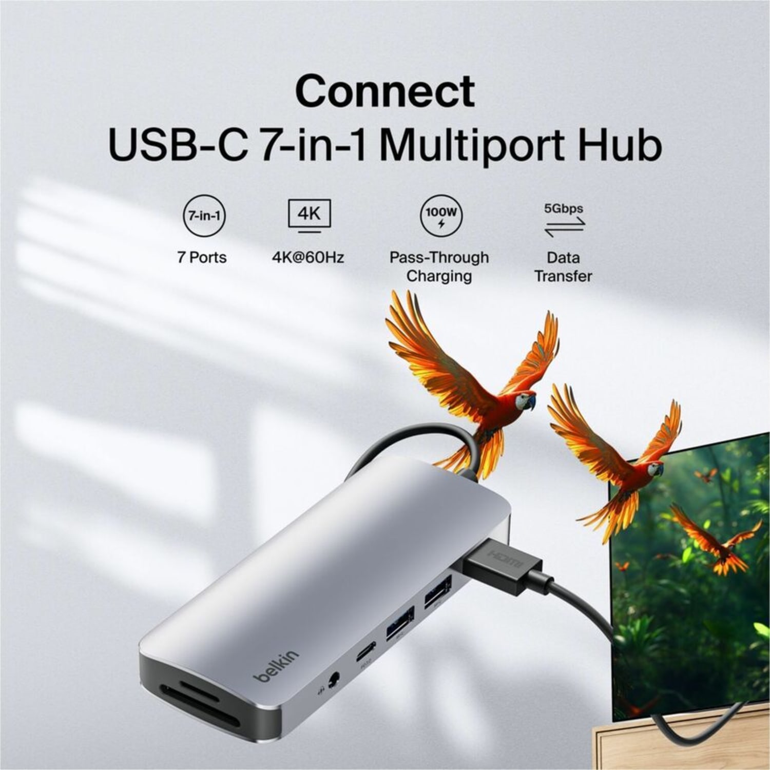 Belkin 7-Port USB-C Hub - Image 3