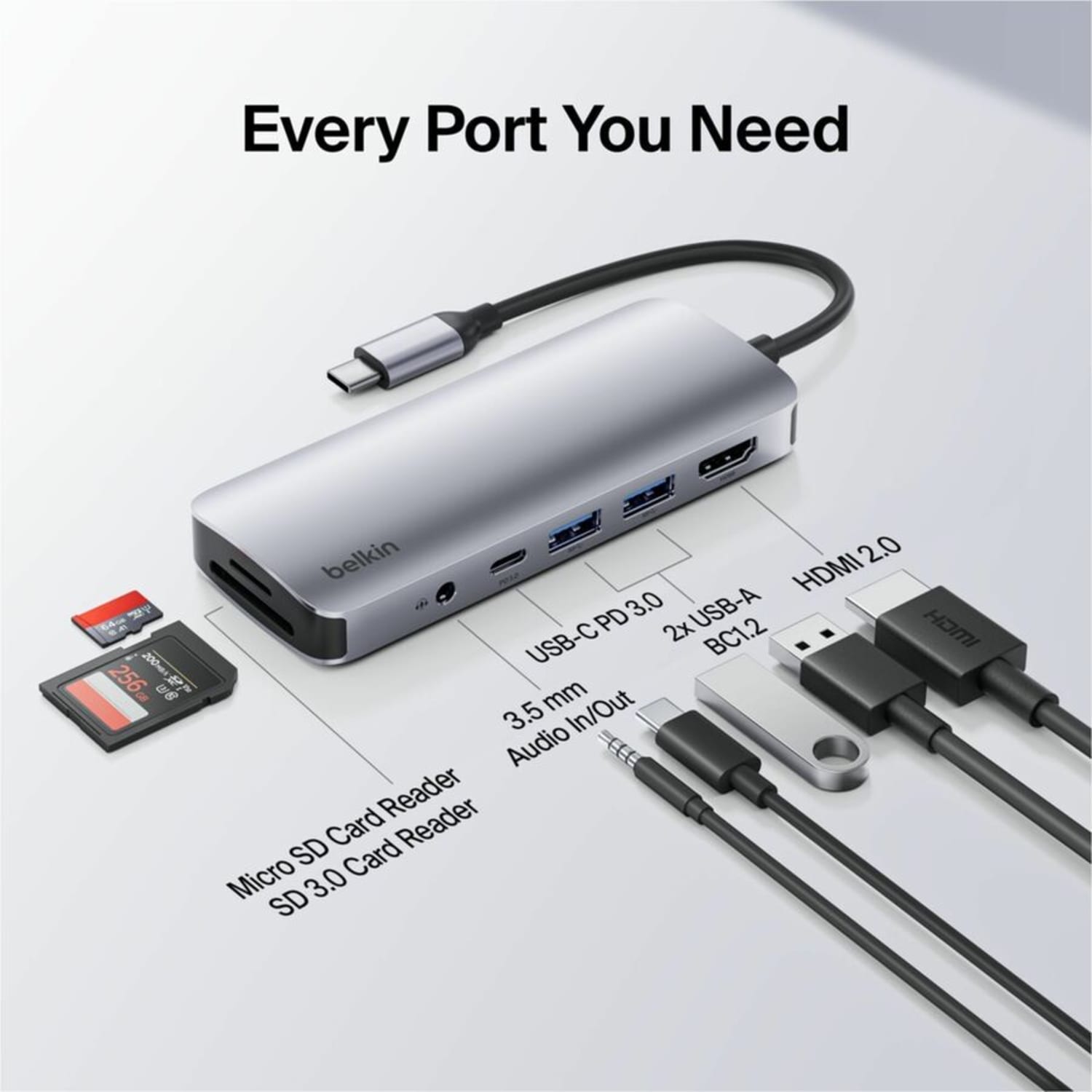 Belkin 7-Port USB-C Hub - Image 4