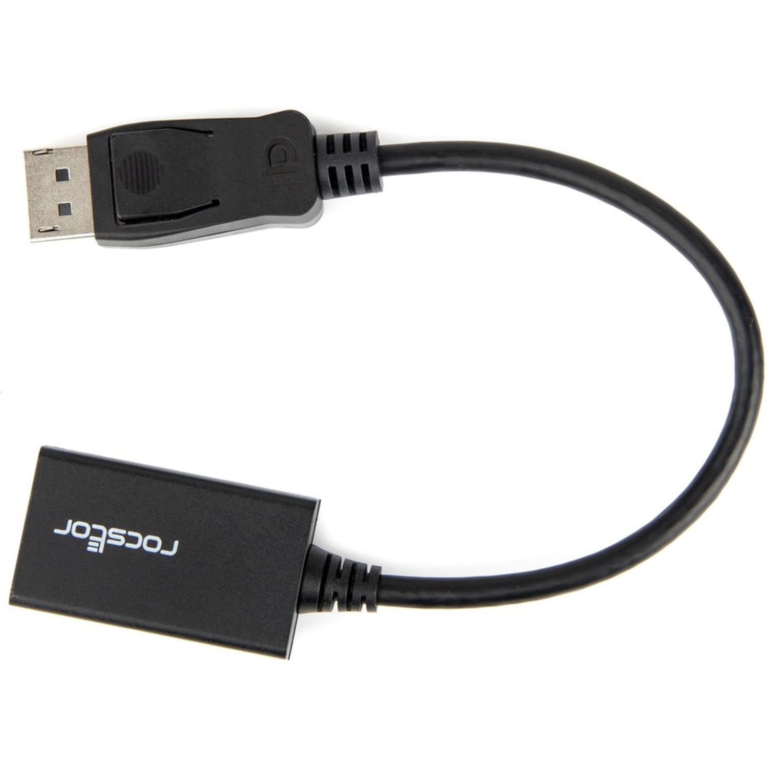 Rocstor DisplayPort (male) to HDMI (female) Adapter Converter - 1 Pack - 1 x 20-pin DisplayPort DisplayPort 1.1a Digital Audio/Video Male - 1 x 19-pin HDMI Digital Audio/Video Female - 1920 x 1200 Supported - Black - Image 6