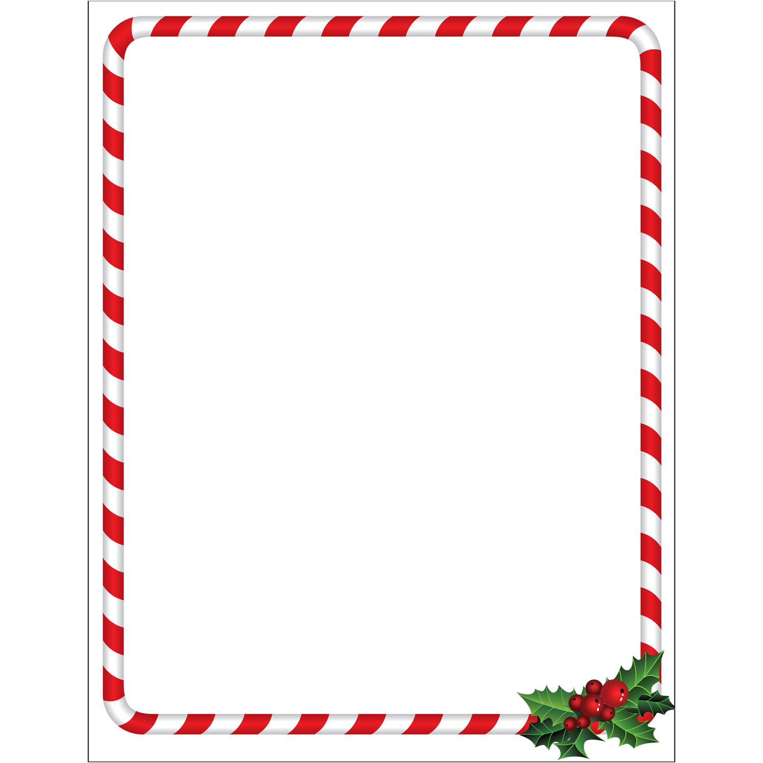 Candy Cane Holly