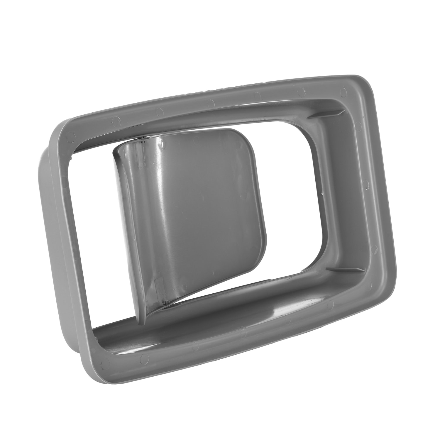 Alpine Slim Trash Can Swinging Dome Lids, 20in x 12in, Gray, Pack Of 3 Lids - Image 6