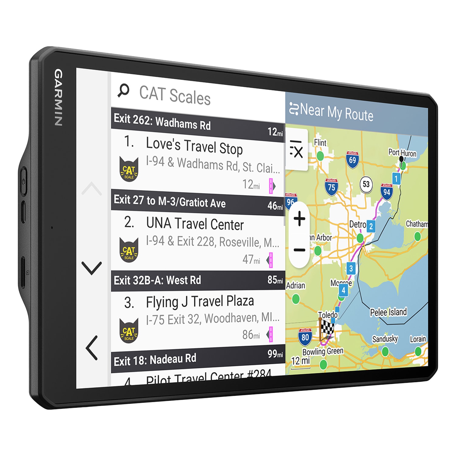 Garmin dezl OTR1020 GPS Truck Navigator With 10in Touchscreen Display - Image 4