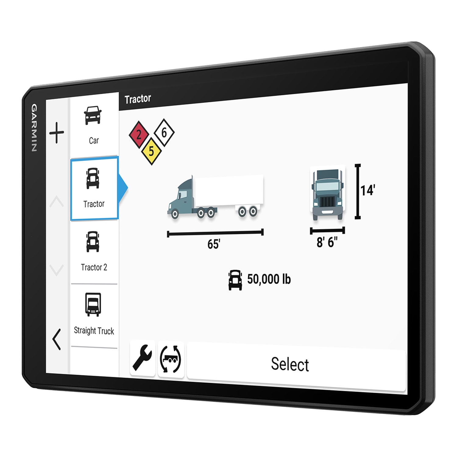 Garmin dezl OTR1020 GPS Truck Navigator With 10in Touchscreen Display - Image 5