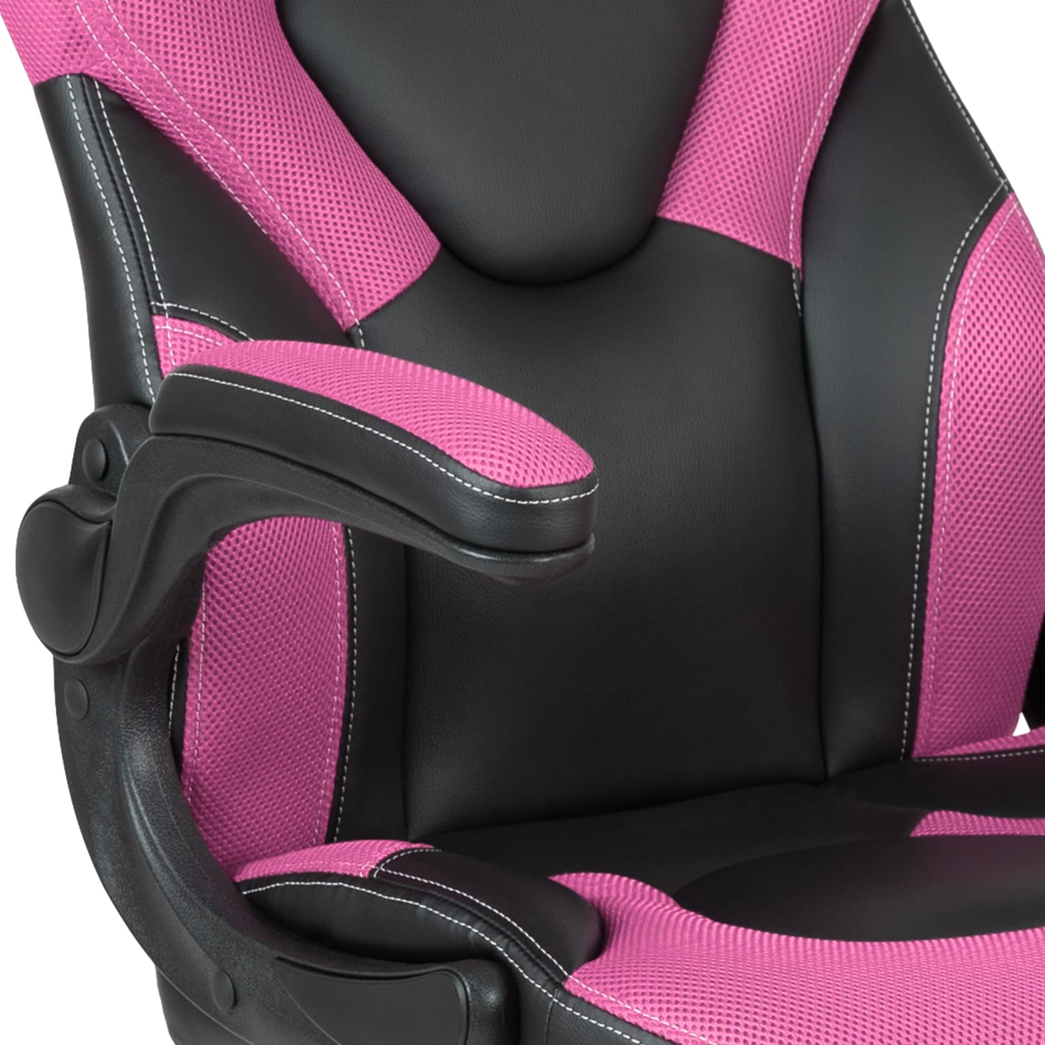Flash Furniture X10 Ergonomic LeatherSoft Faux Leather HighBack Racing Gaming Chair With FlipUp Arms PinkBlack PopularChairscom Flash Furniture X10 Ergonomic LeatherSoft Faux Leather High Back Racing Gaming Chair With Flip Up Arms PinkBlack PopularChairscom