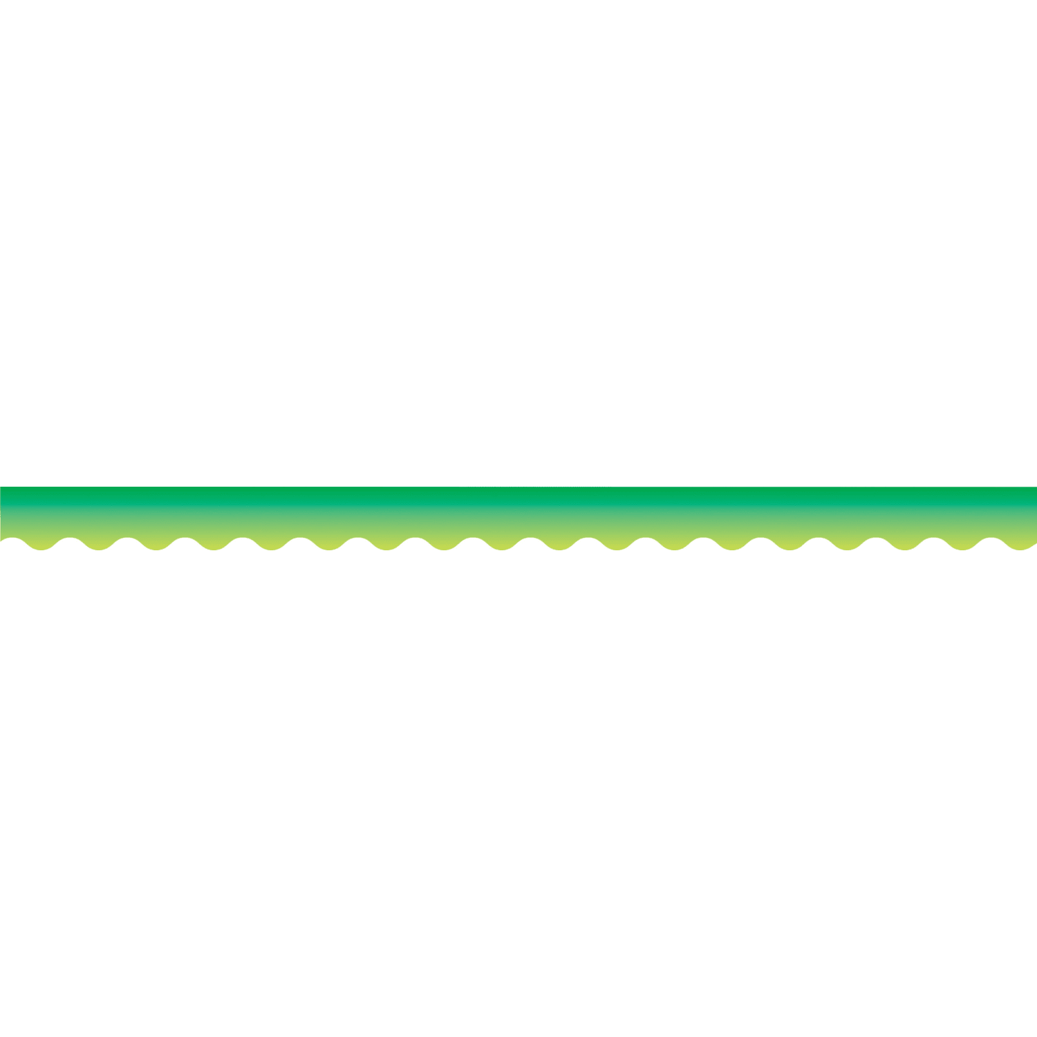 Barker Creek Double-Sided Scalloped-Edge Border Strips, 2-1/4in x 36in, Lime Tie-Dye, Pack Of 39 Strips - Image 4