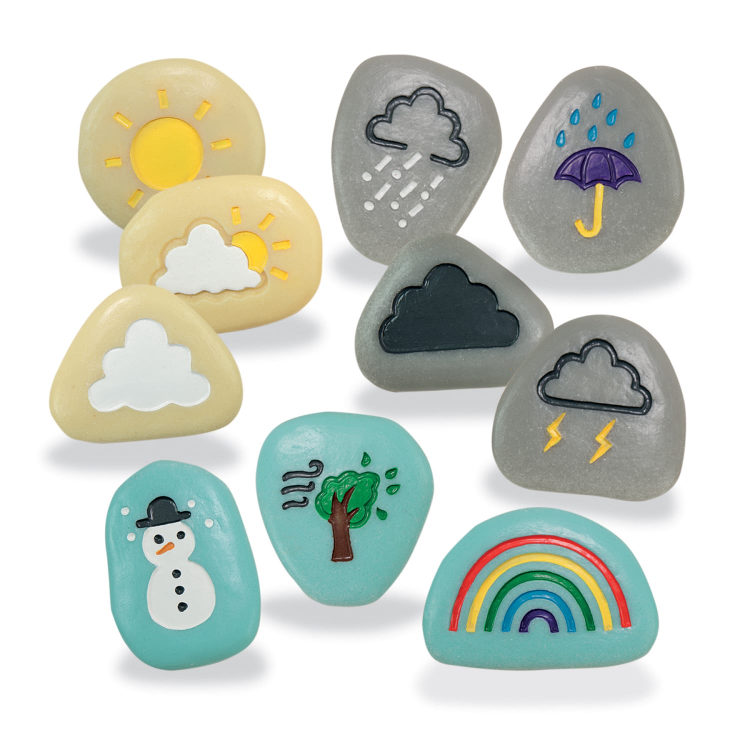 Yellow Door Weather Stones, Grade Pre-K To K, Set Of 10 Stones - Image 3
