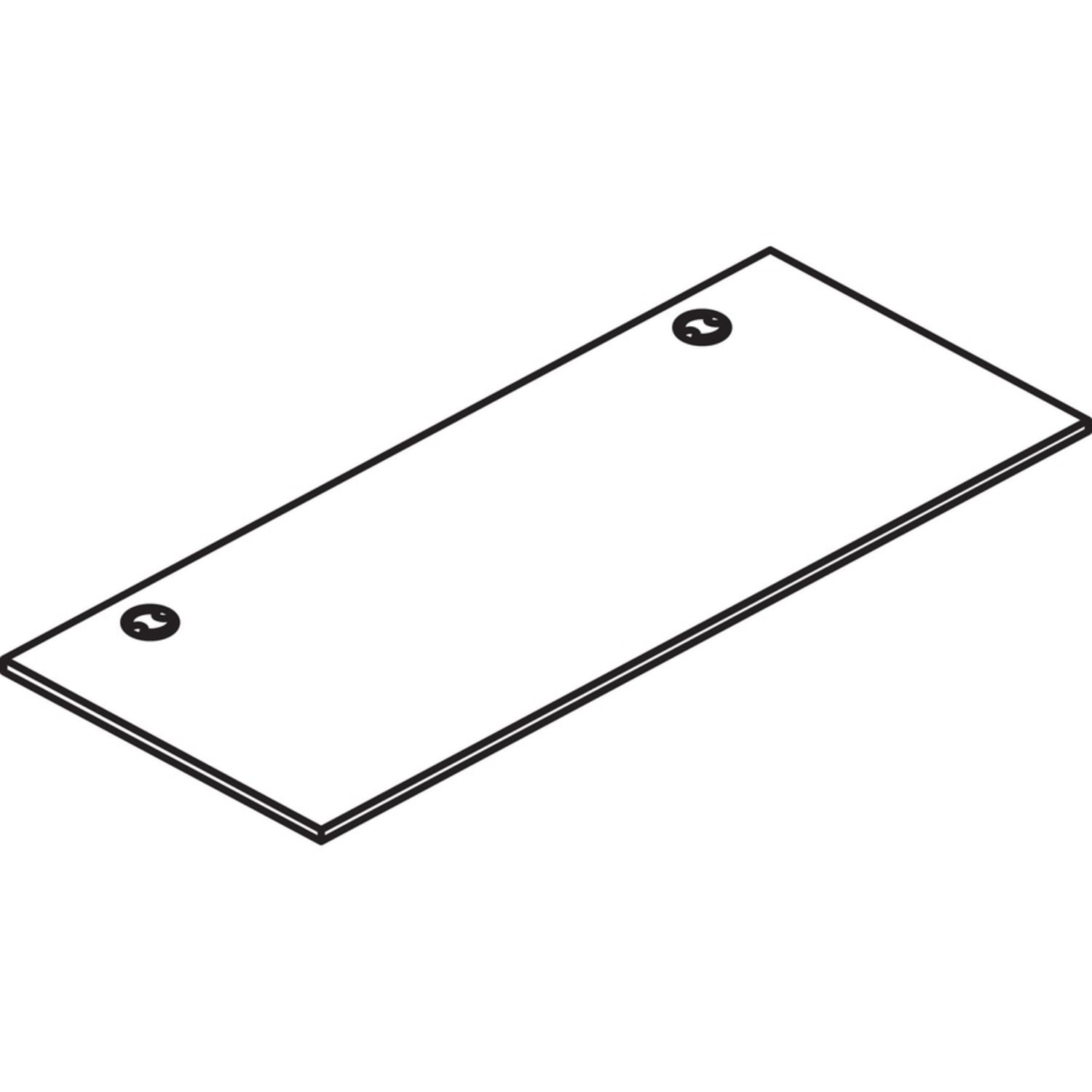 HON Mod 60inW Rectangle Worksurface Desk Top, Mahogany - Image 5