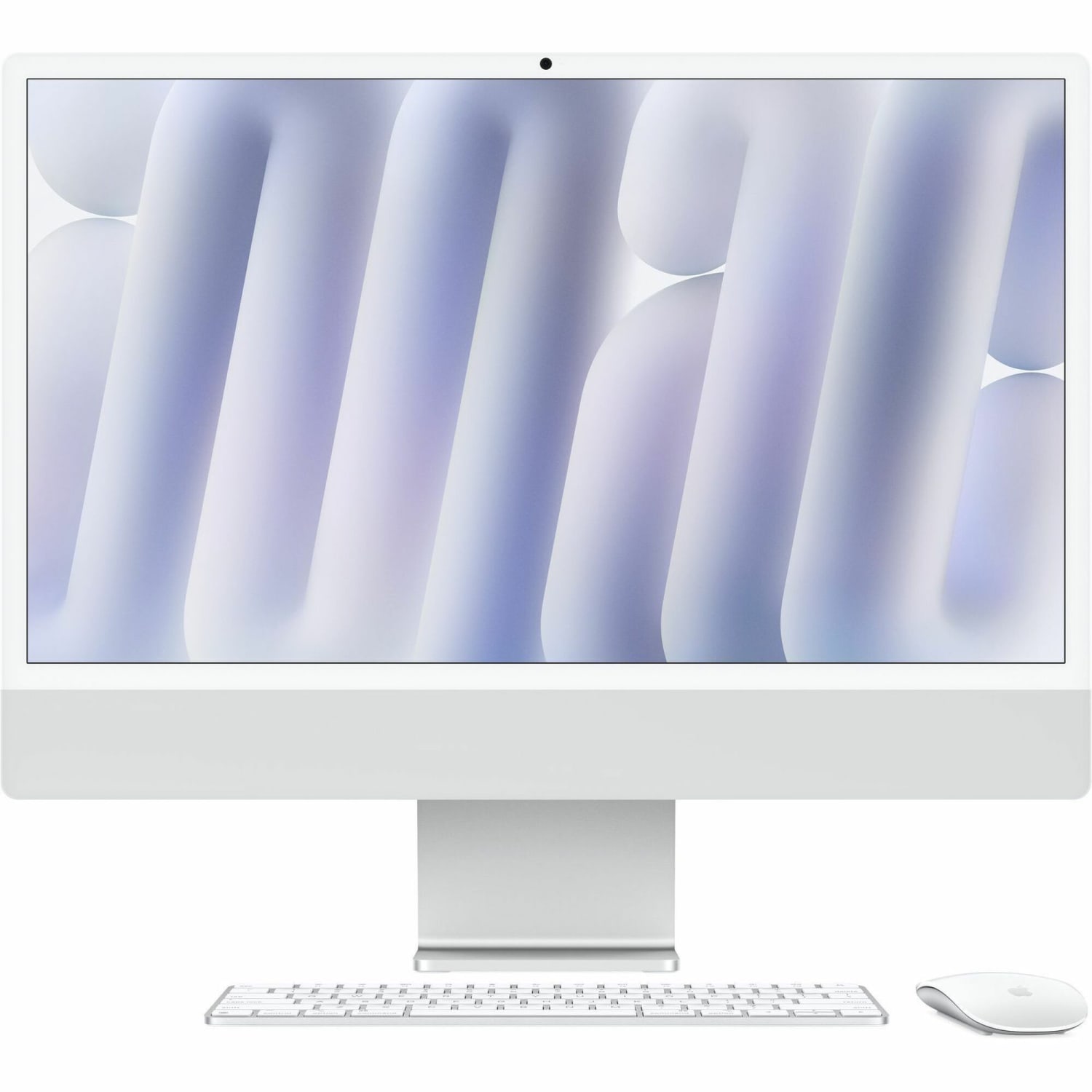 Apple iMac MWUU3LL/A All-in-One Computer - Apple M4 - 16 GB - 256 GB SSD - 24in 4.5K - Desktop - Silver - MWUU3LLA