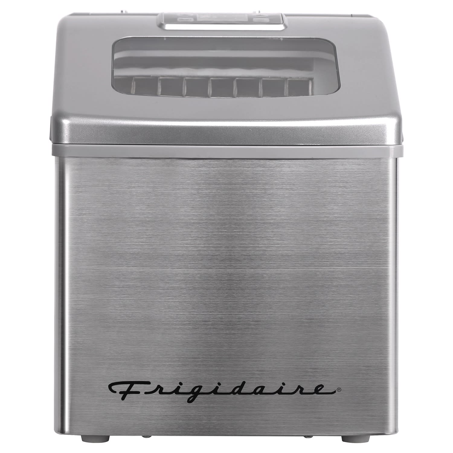 Frigidaire 40-Lb Freestanding Ice Maker, Silver - Image 3